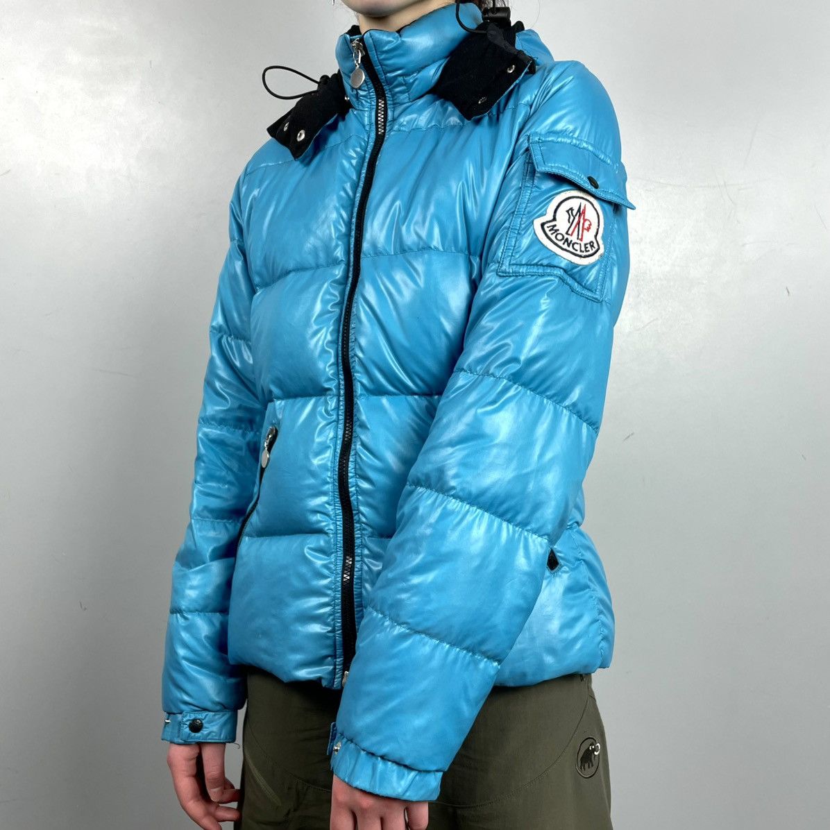Moncler Vintage Moncler Puffer Jacket big patch Logo size 1 Size S / US 4 / IT 40 - 1 Thumbnail