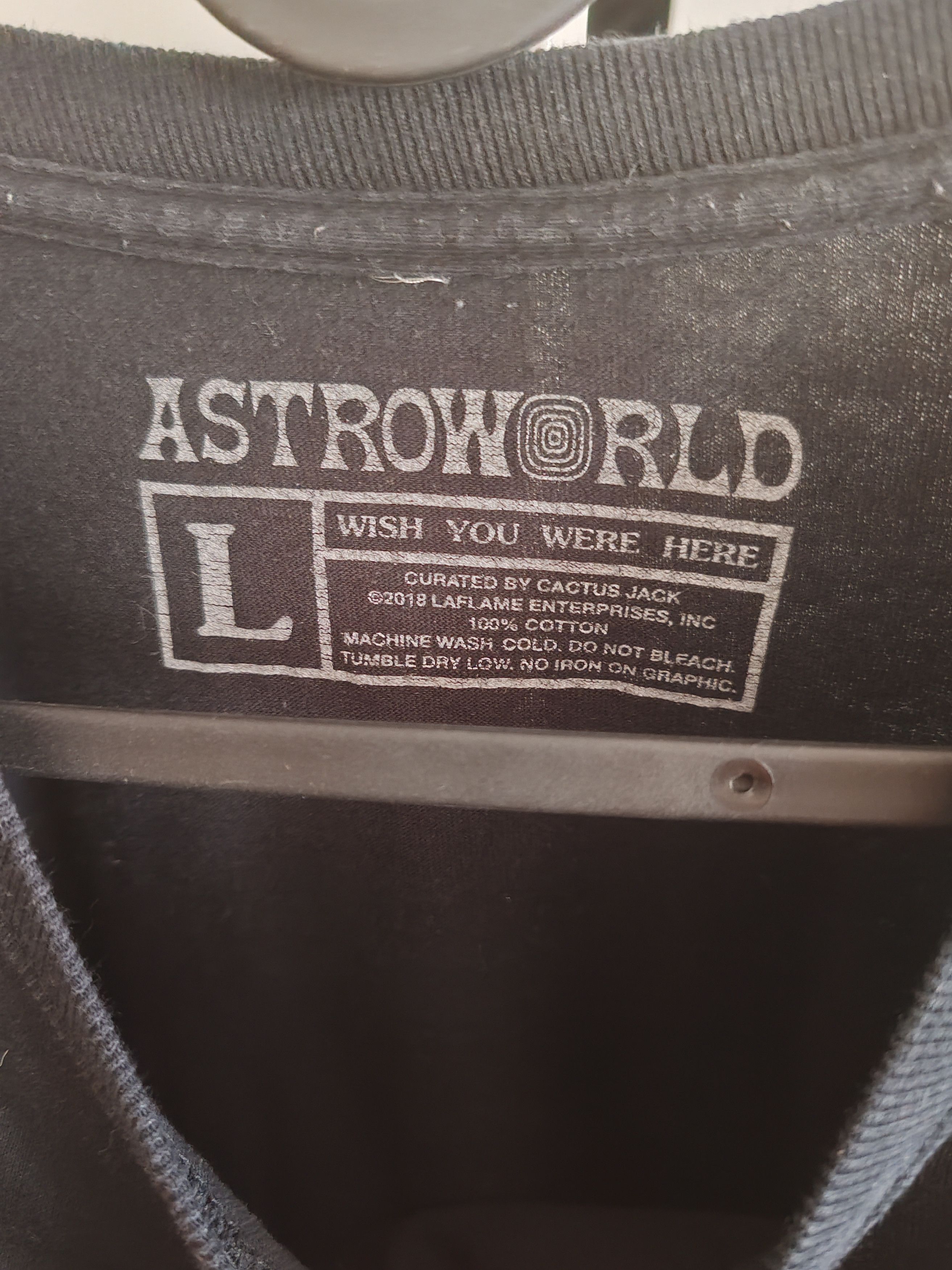 Travis Scott Travis Scott astroworld longsleeve Size US L / EU 52-54 / 3 - 4 Thumbnail