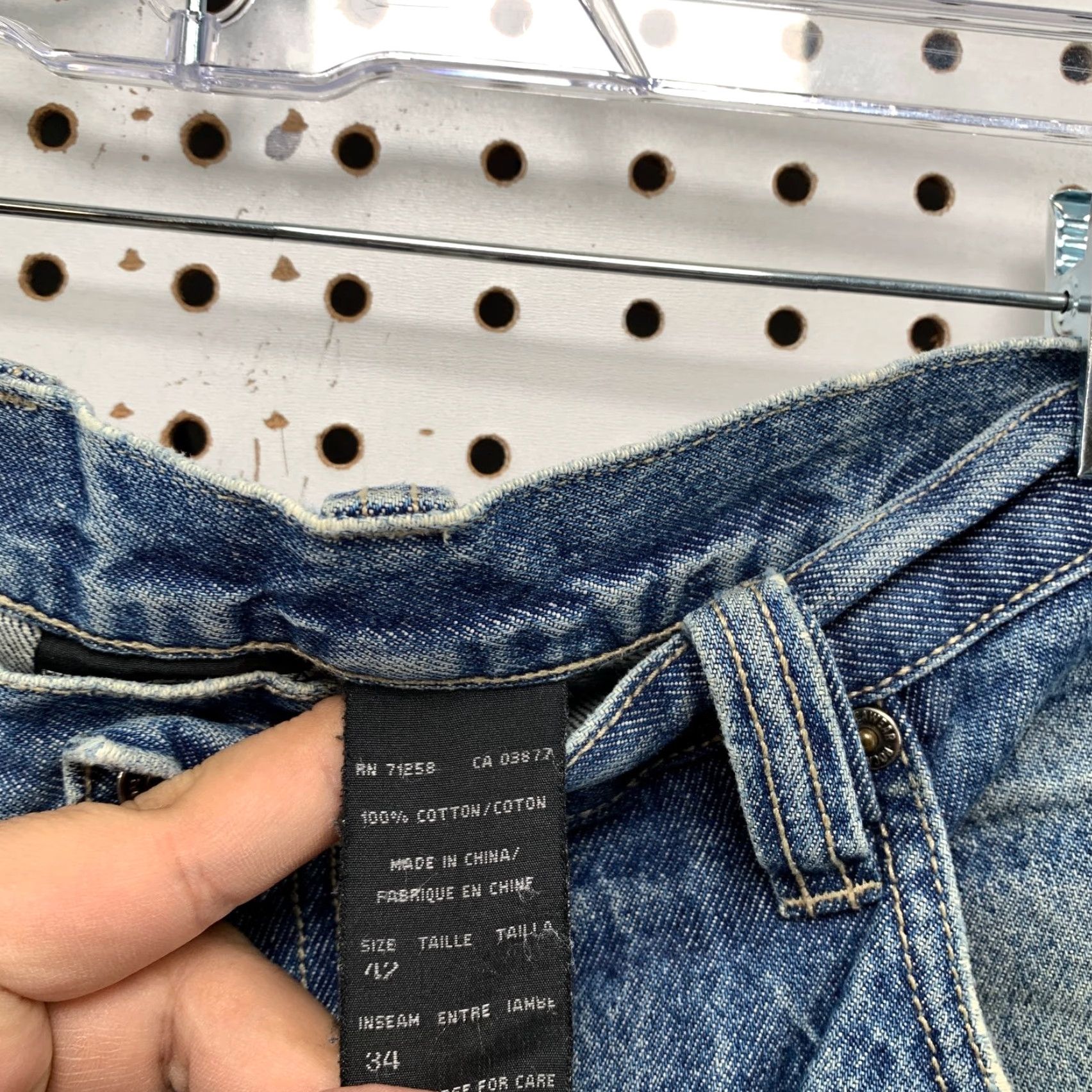 Rocawear VINTAGE Rocawear Baggy Jeans Mens 42x34 Distressed Hip Hop Style Wide Leg Jeans Size US 42 / EU 58 - 5 Thumbnail