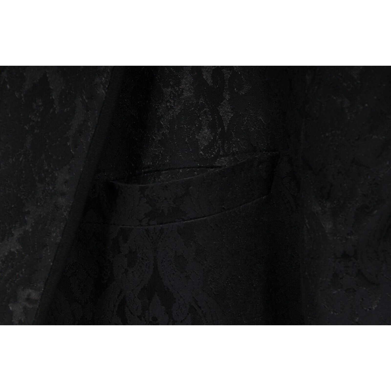 Ted Baker Jacquard Print Blazer 44 R Navy Blue Size 44R - 5 Thumbnail