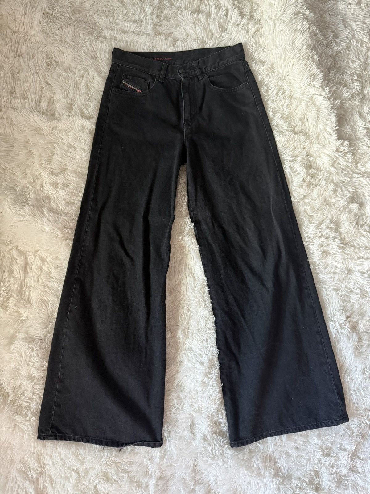 Diesel Flared/baggy diesel denim/jeans Size US 27 - 1 Thumbnail