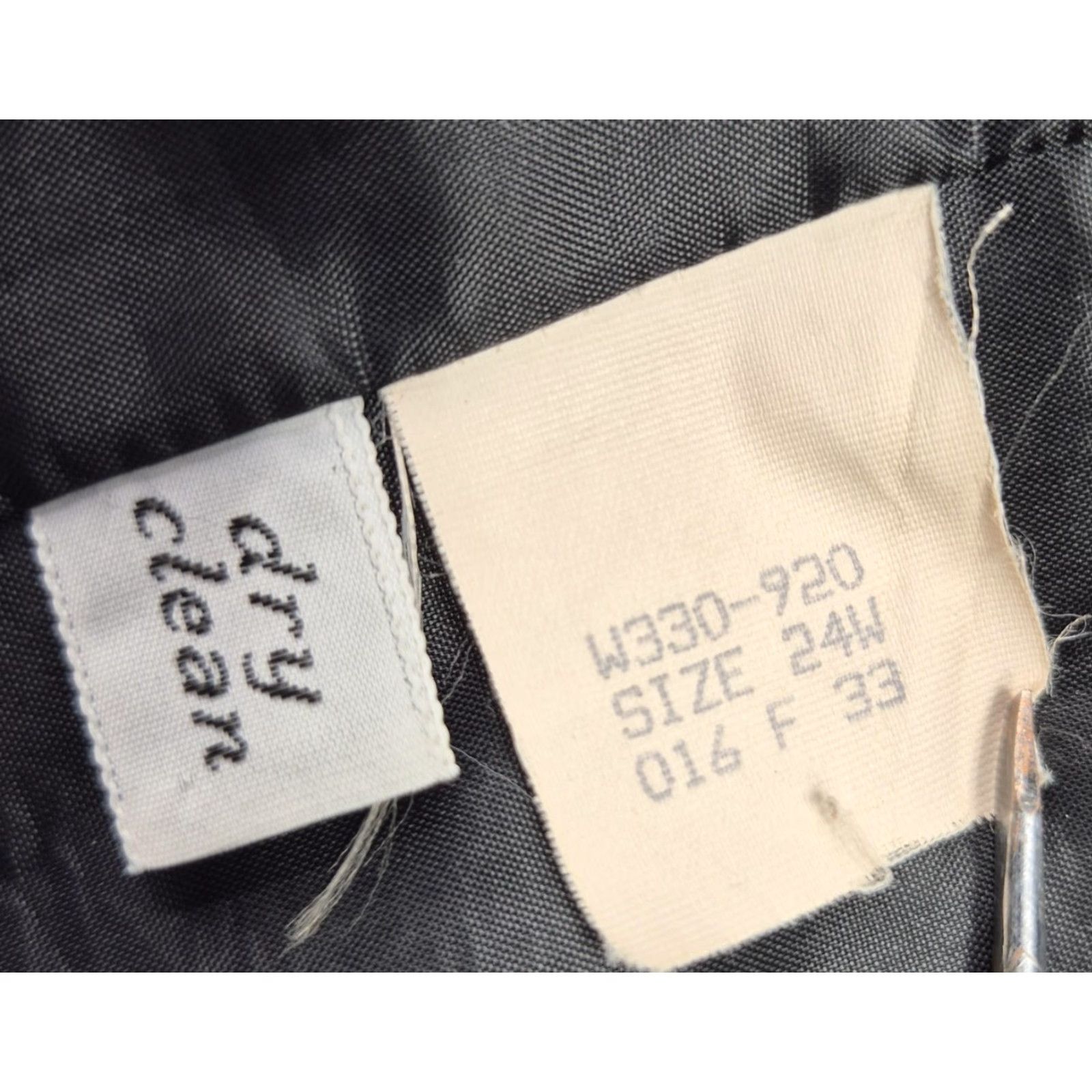 Pendleton VINTAGE Pendleton Black Wool Sport Coat Blazer Womens 24W Plus Notch Lapel One-Button Single-Breasted Lined Tailored Dry Clean Only Men? Size 4XL / US 24-26 - 5 Thumbnail