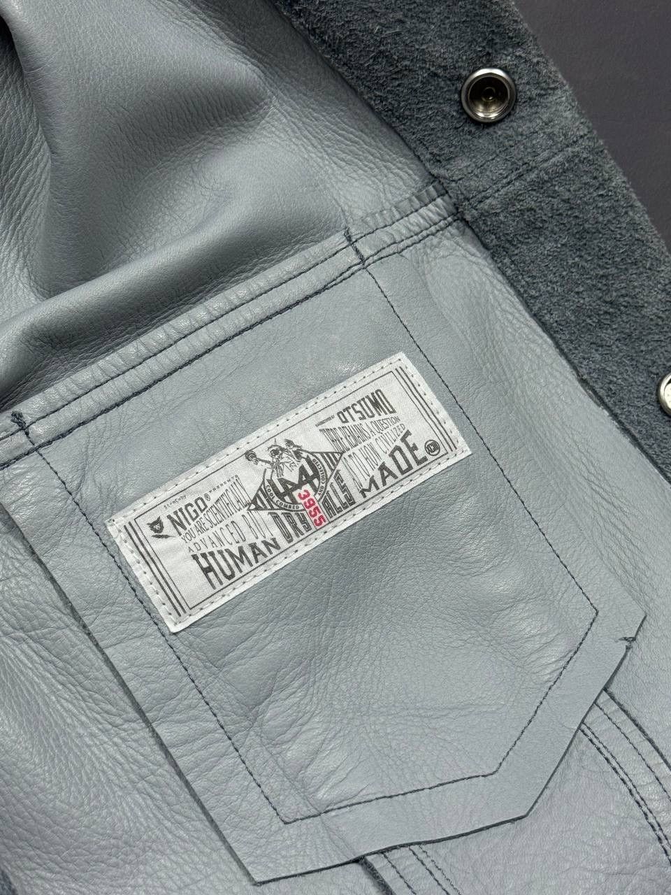 Human Made Human Made Rare Cow Leather Trucker Jacket Size US S / EU 44-46 / 1 - 11 Thumbnail
