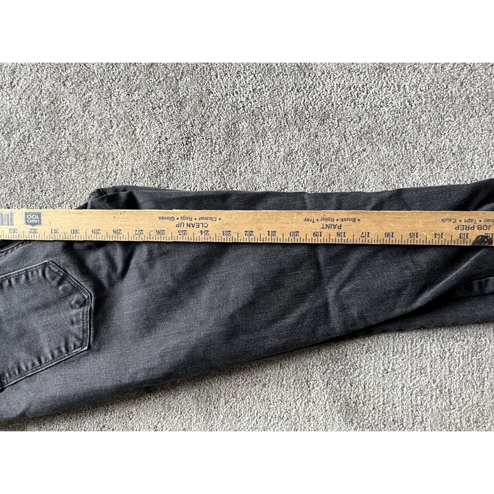 Gap Gap Jeans Womens Size 30 Tall Regular Favorite Black Denim Jegging Stretch 5-Pocket Design Size 30" / US 8 / IT 44 - 7 Thumbnail