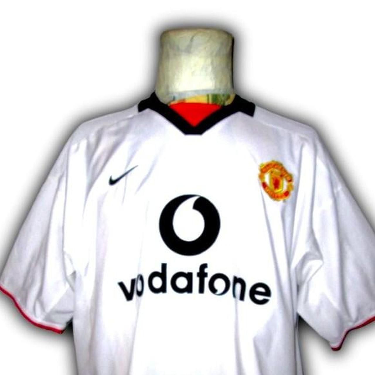 Nike Manchester United England 2002 2003 Away shirt jersey Size US L / EU 52-54 / 3 - 1 Thumbnail