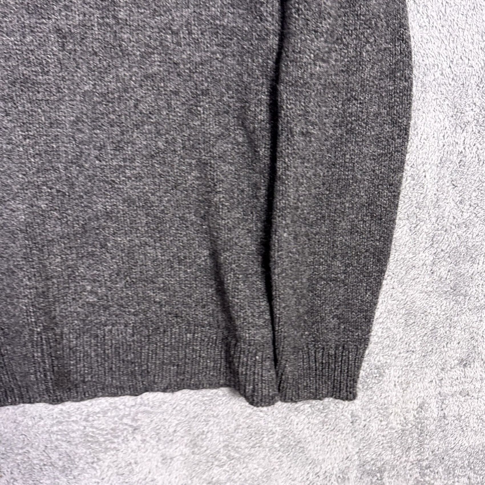 Vintage L.L. Bean Sweater Mens XLT XL Tall Fisherman Knit Pullover Jumper Ragg Lambswool Gray Size US XL / EU 56 / 4 - 3 Thumbnail