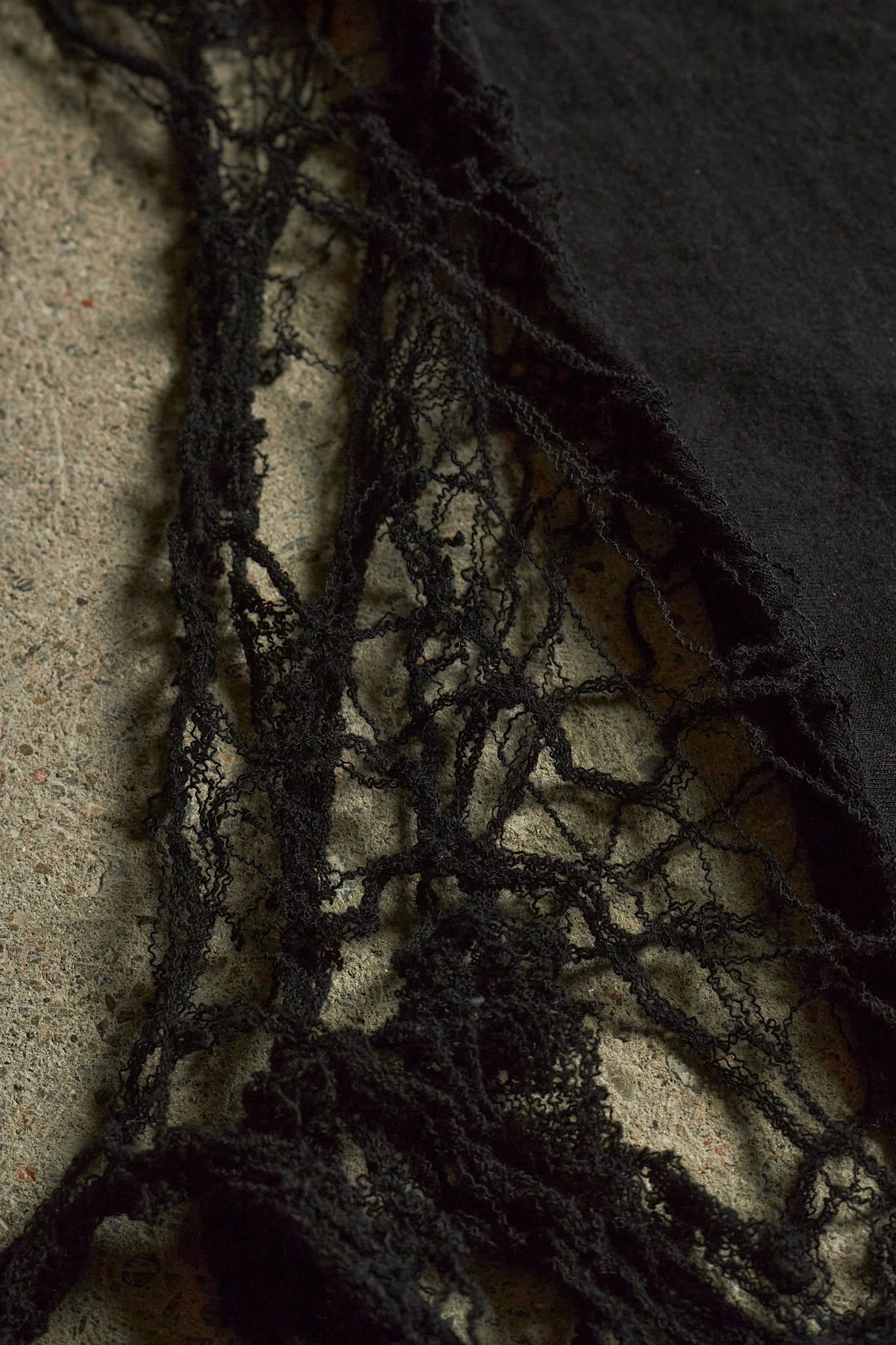 Japanese Brand FUGA DISTRESSED FRAYED WEBBING CHARCOAL TANK TOP Size US S / EU 44-46 / 1 - 6 Thumbnail