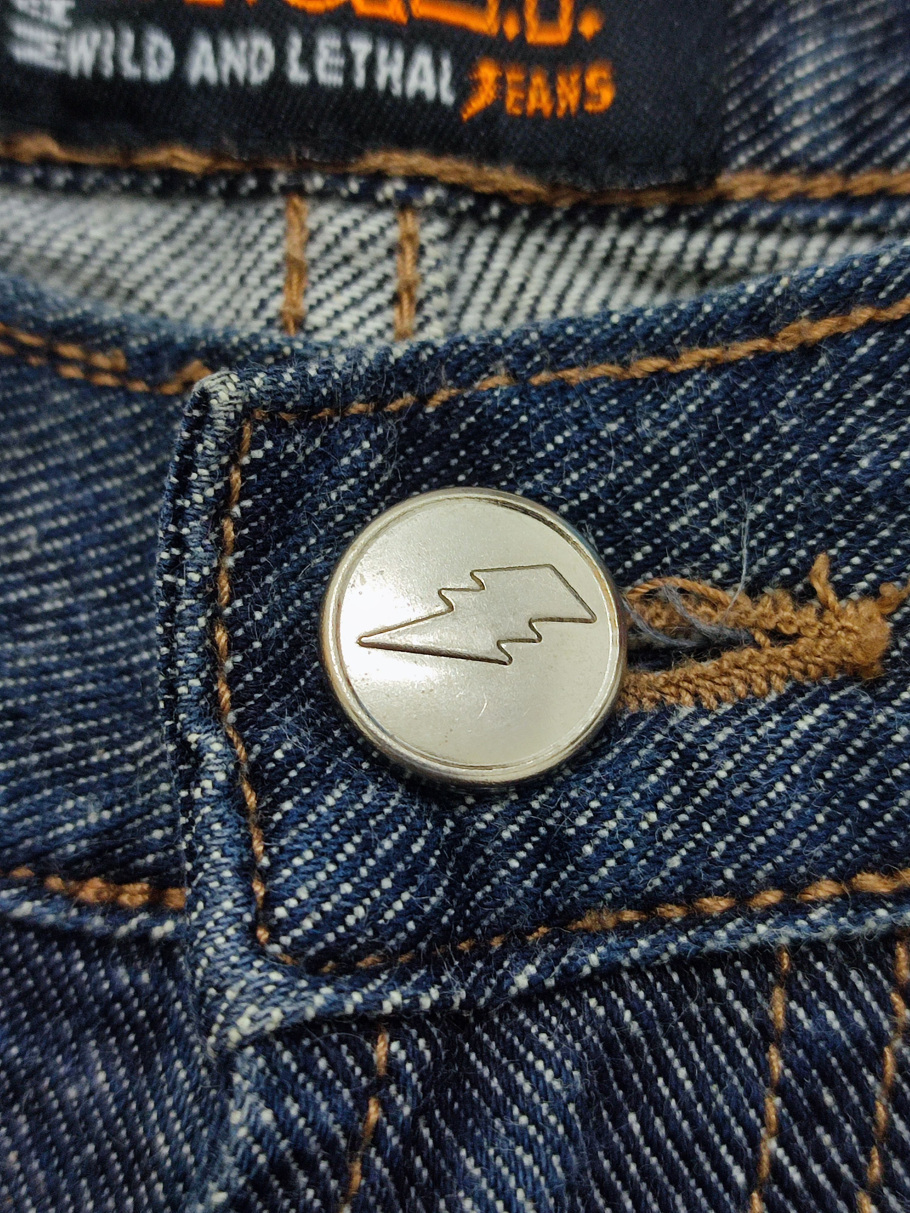 W&LT × Walter Van Beirendonck W&LT Kiss The Future Women Jeans Size 29" - 9 Thumbnail