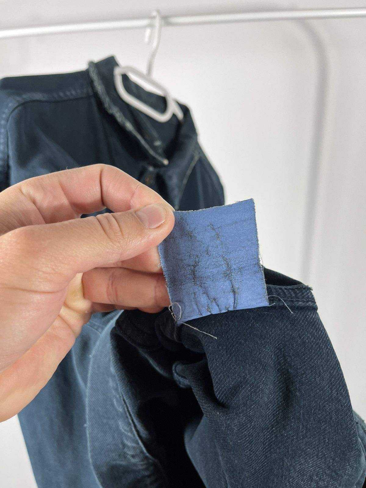Levi's Vintage Levi’s Faded Green Denim Jacket Distressed Worn Look Size US L / EU 52-54 / 3 - 13 Thumbnail