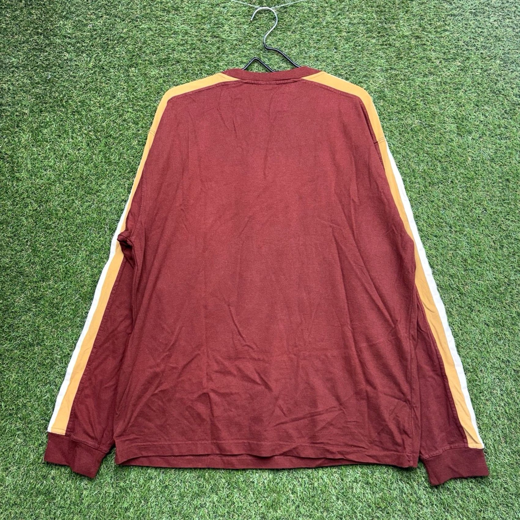 Timberland Timberland Shirt Mens Large Red Crewneck Striped Workwear NWT Size US L / EU 52-54 / 3 - 2 Thumbnail