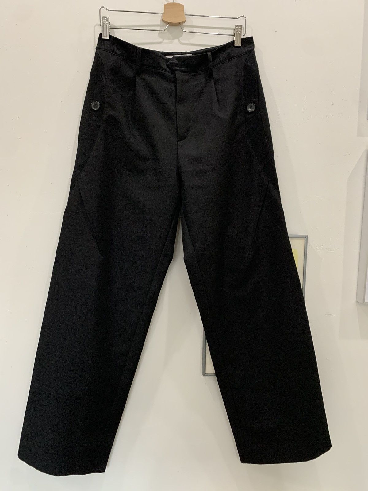 Pre-owned Kiko Kostadinov Aristides Pants In Black