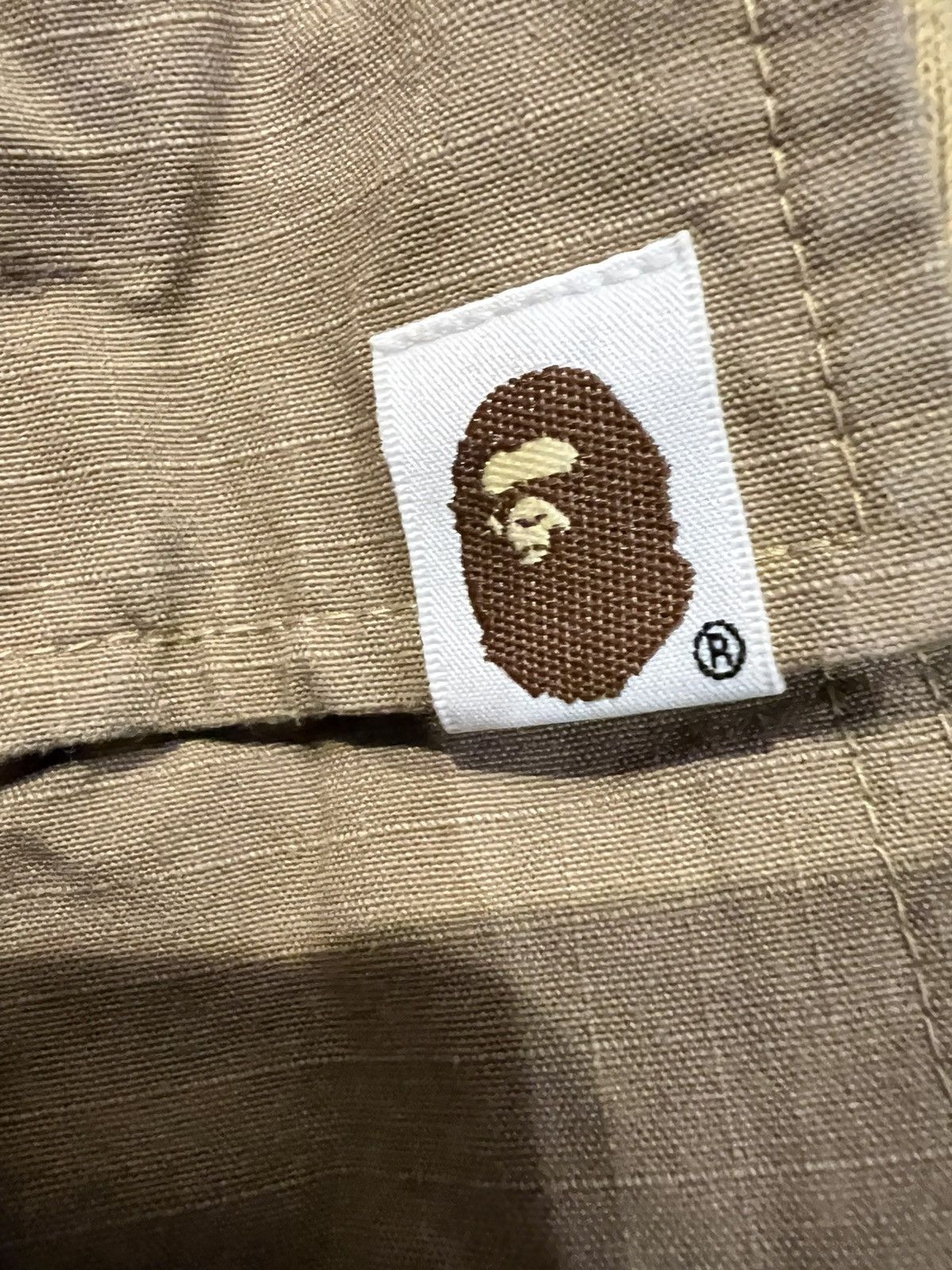 Bape A Bathing Ape Yellow Camo Tiger Shark Cargo Pants Medium Size US 32 / EU 48 - 5 Thumbnail
