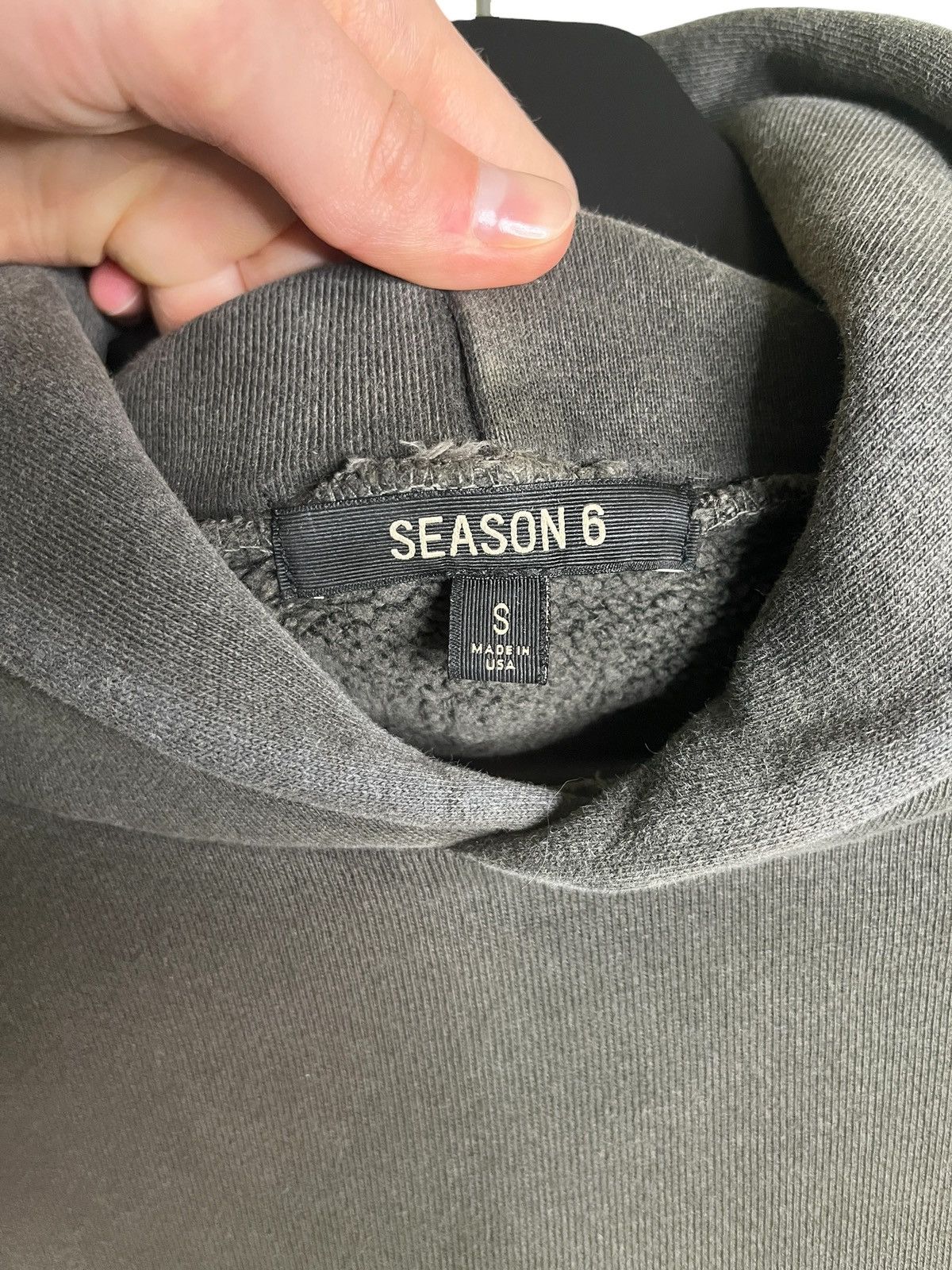 Yeezy Yeezy Season 6 Core Grey Hoodie Made in USA Size US S / EU 44-46 / 1 - 4 Thumbnail