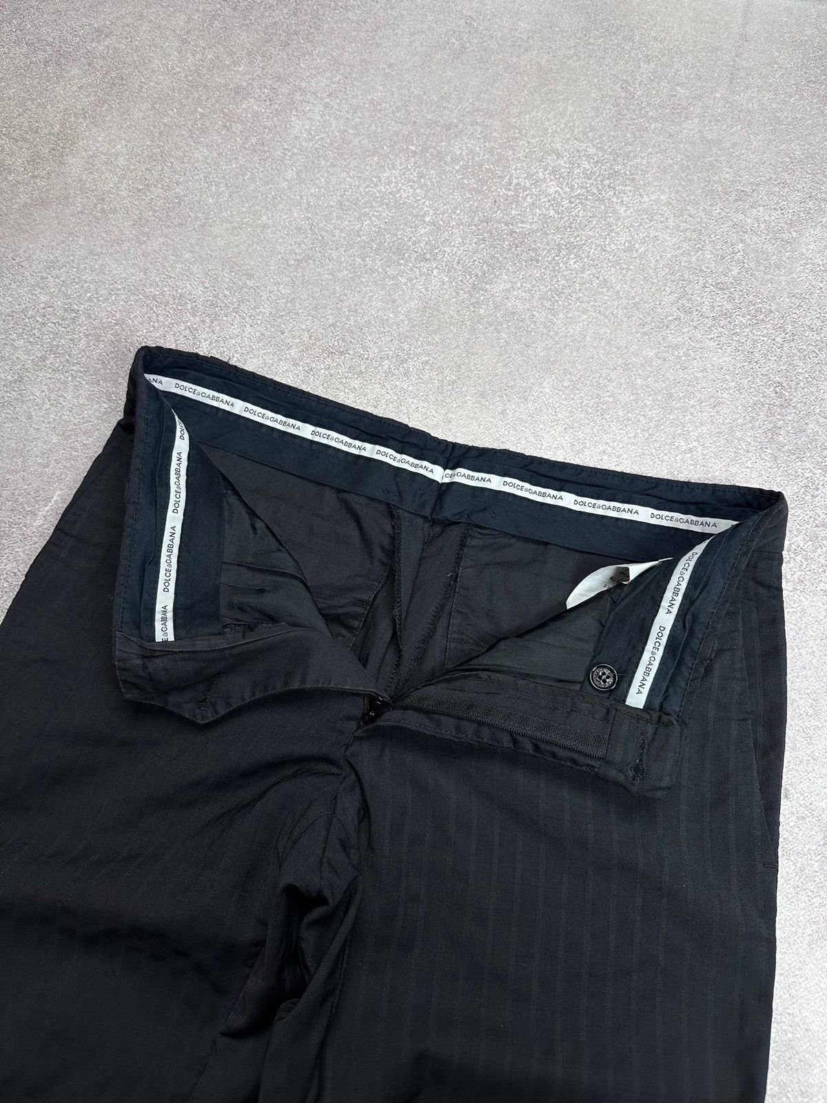 Dolce & Gabbana Vintage Dolce & Gabbana Virgin Wool Mens Suit Pants 32 Size US 32 / EU 48 - 6 Thumbnail