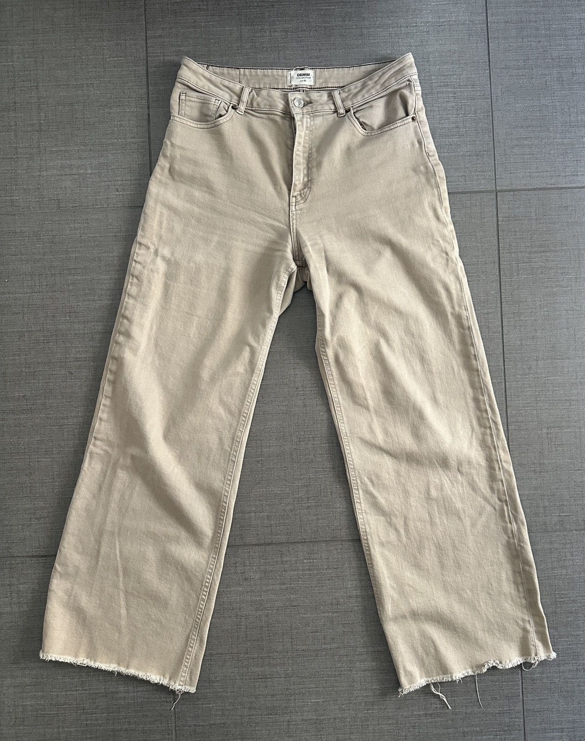 Other Beige Denim Jeans Size 30" / US 8 / IT 44 - 1 Thumbnail