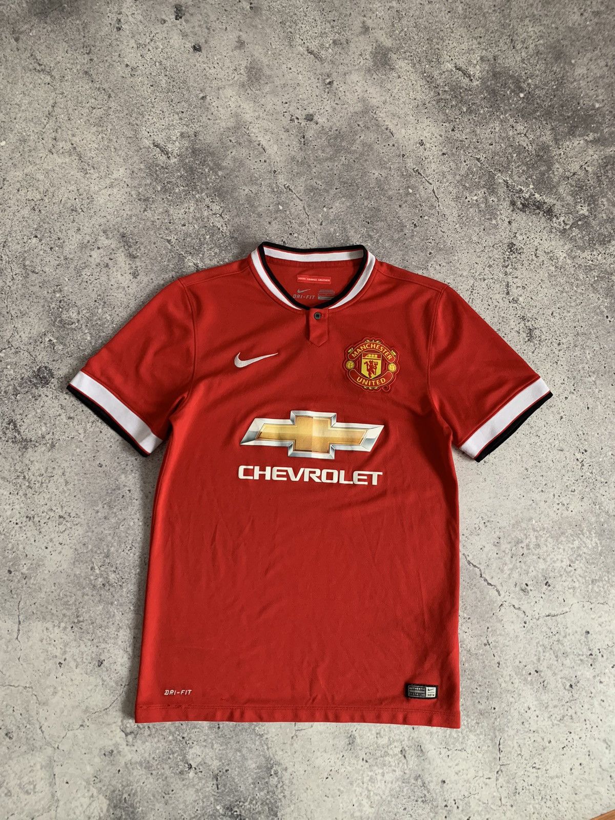 Nike Nike Manchester United 2013-14 Soccer Jersey BlokeCore Size US S / EU 44-46 / 1 - 1 Thumbnail