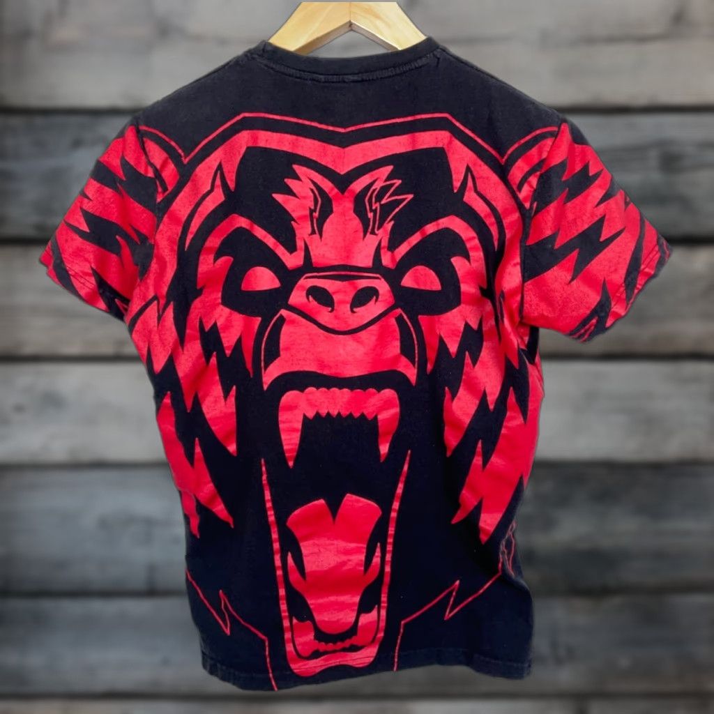 Vintage Imperious Gorilla AOP T-Shirt Adult Large Black Red Ape All Over Print Size US L / EU 52-54 / 3 - 1 Thumbnail