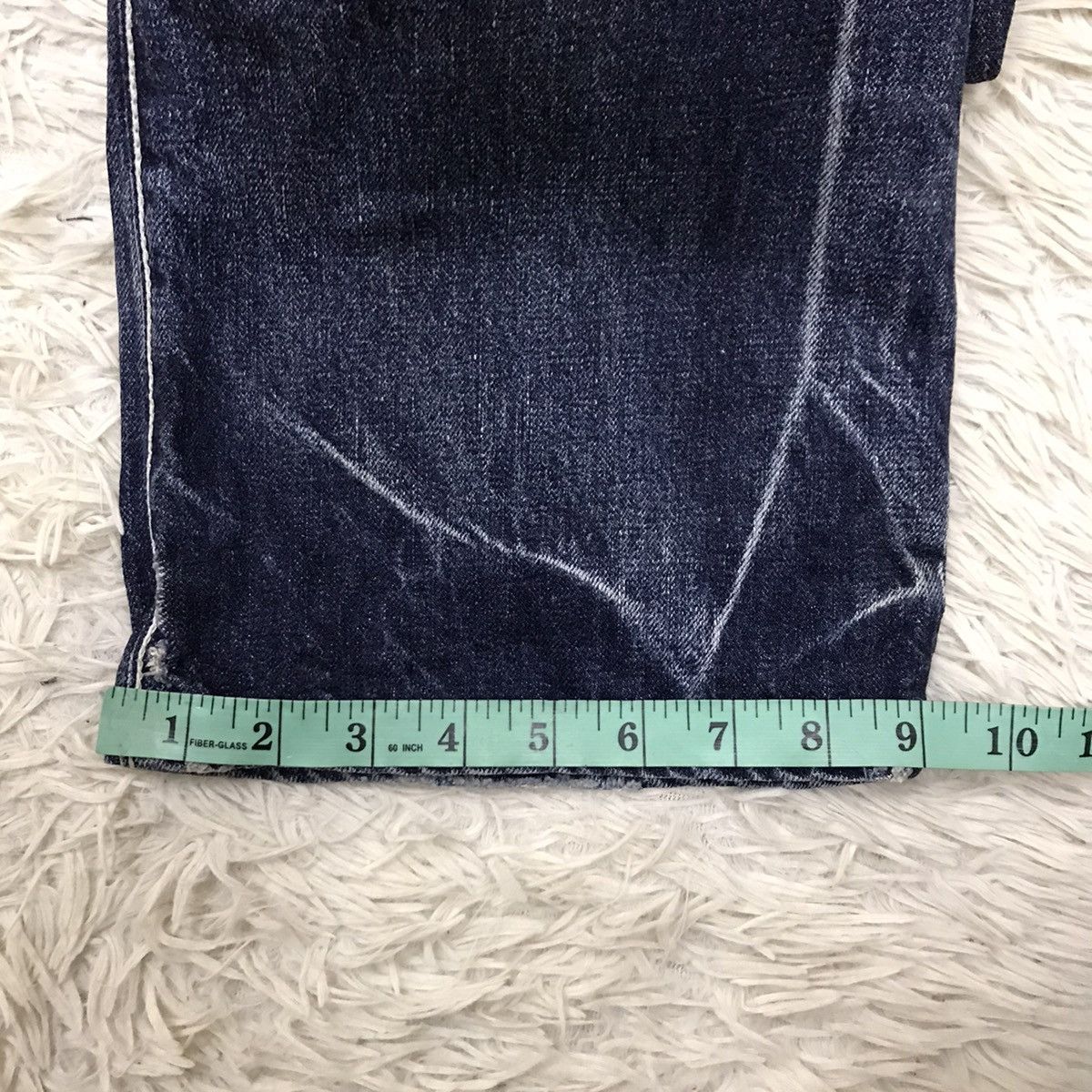&SONS Vintage Delay Ufin & Sons Distressed Denim Flare Jeans Size US 32 / EU 48 - 21 Thumbnail