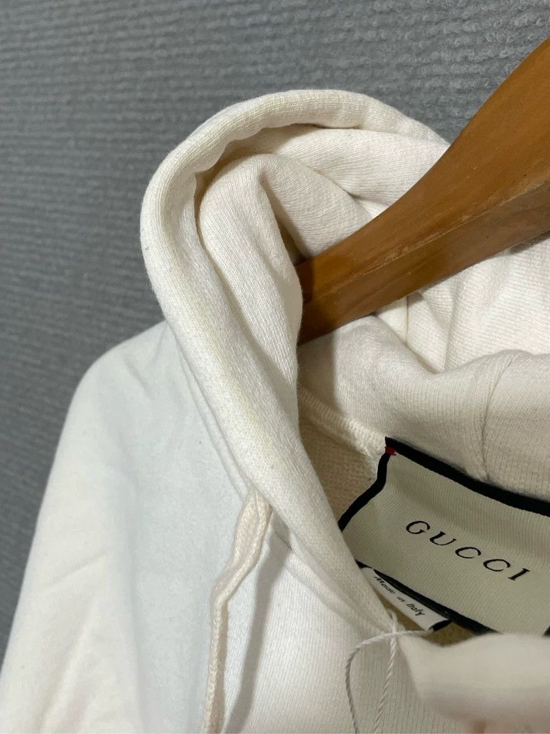 Gucci Gucci Strawberry printed beige hooded sweatshirt 2501-Nexta Size US L / EU 52-54 / 3 - 6 Thumbnail