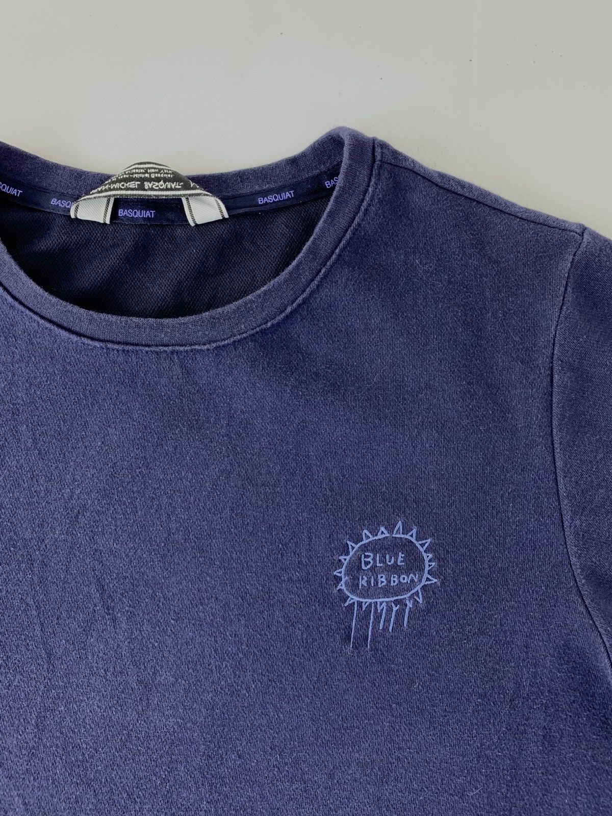 Jean-Michel Basquiat Hype Jean Michel Basquiat Blue Ribbon Printed Tee Size US M / EU 48-50 / 2 - 4 Thumbnail