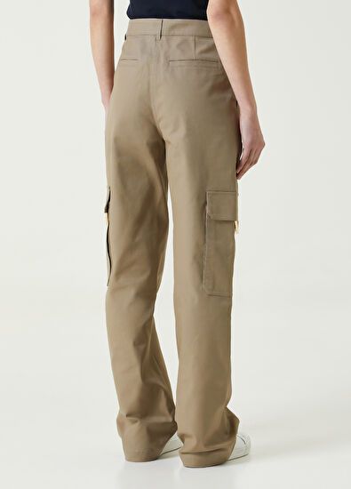 Valentino o1s22i1n0924 Cotton Cargo Pant in Beige Size 28" / US 6 / IT 42 - 5 Thumbnail