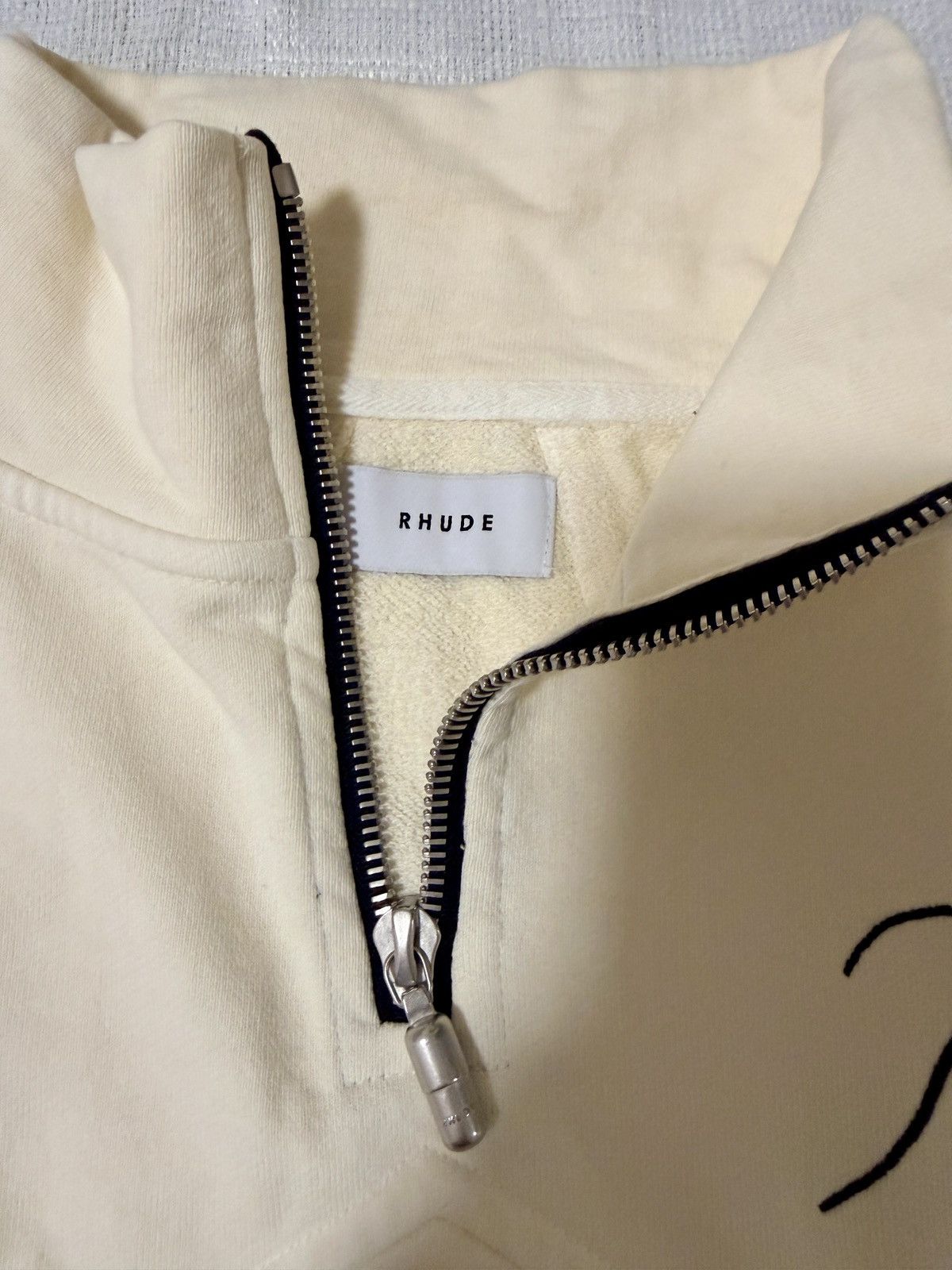 Rhude Rhude Quarter Zip pullover sweatshirt Size US M / EU 48-50 / 2 - 11 Thumbnail