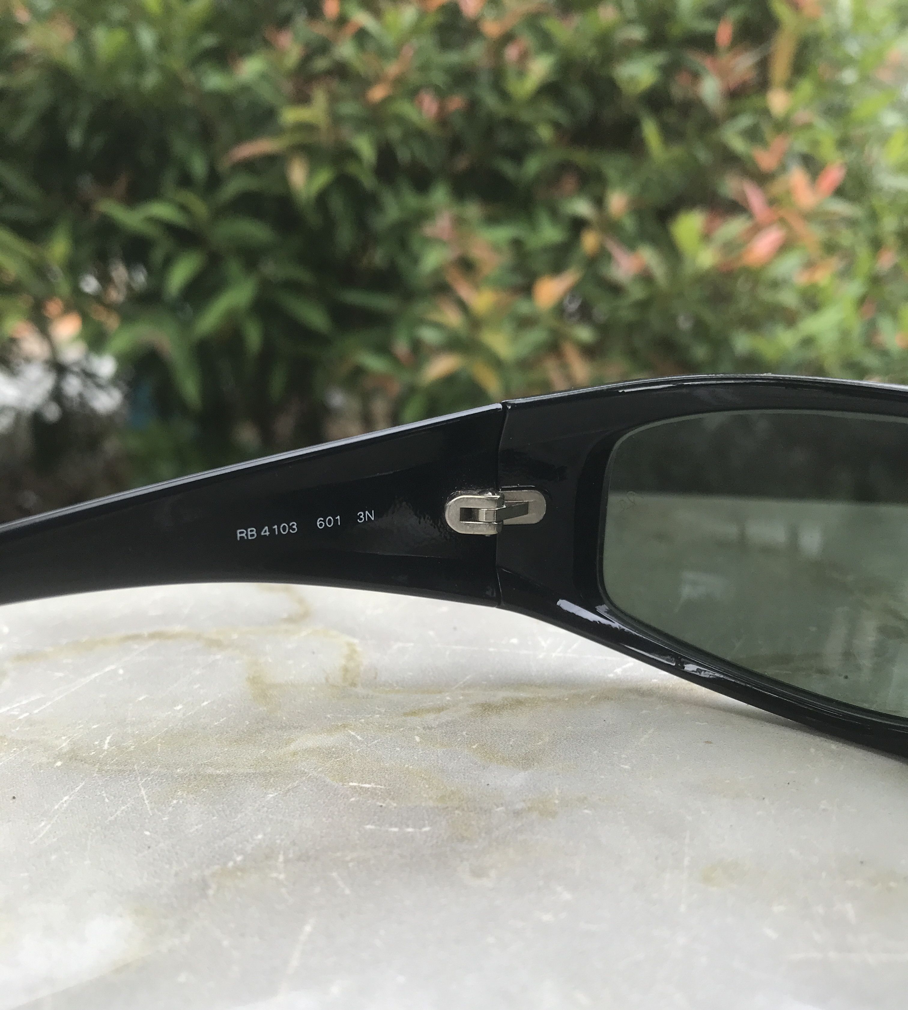 RayBan 🔥 RARE 🔥 Rayban RB4103 Black Sunglasess Size ONE SIZE - 6 Thumbnail