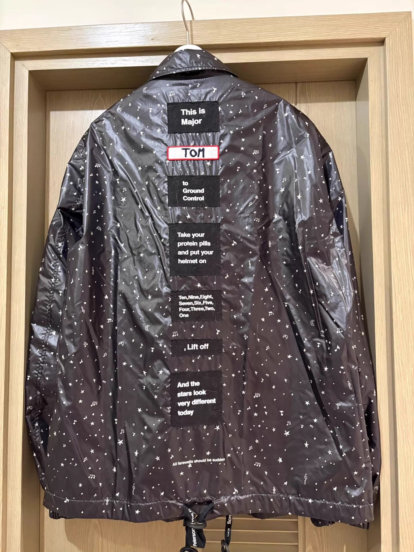 Takahiromiyashita The Soloist. Soloist SS19 Double-Sided Note Coach Jacket 48 Size US M / EU 48-50 / 2 - 4 Thumbnail