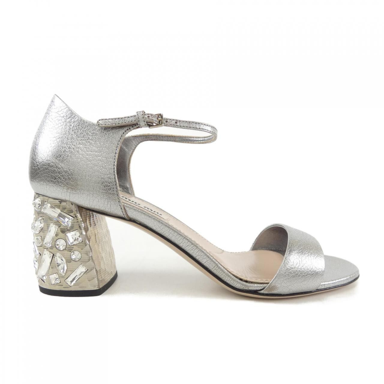 Miu Miu Miu Miu Miu Miu Leather Sandals Plastic / Synthetic Shoes DUTY FREE for USA Size ONE SIZE - 1 Thumbnail