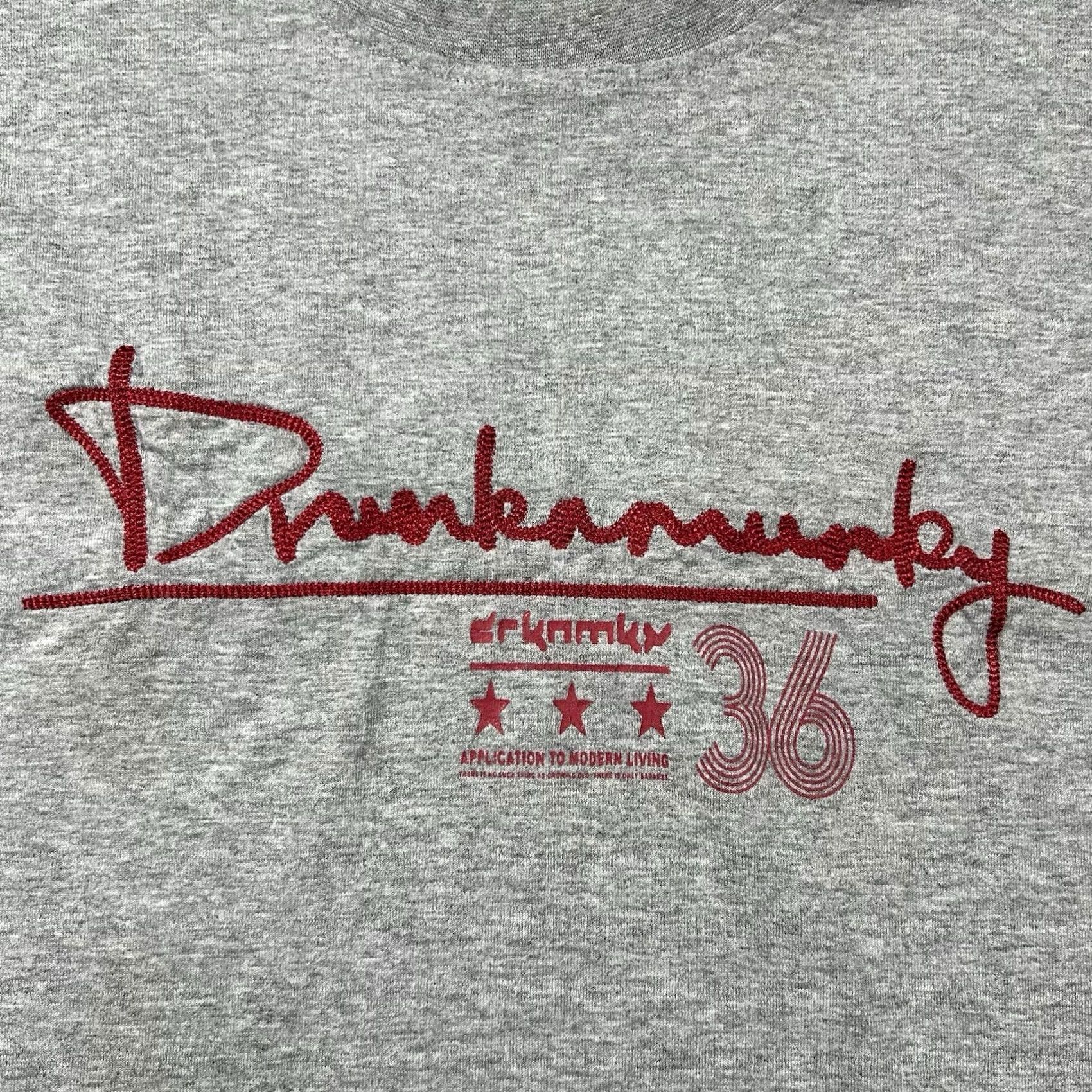 Vintage VINTAGE Drunknmunky Shirt Mens XL Skater Y2K Grunge Hip Hop Embroidered Gray Shirt Mens XL Gray Grunge Hip Hop Skater 90s Embroidered Drunknmunky Size US XL / EU 56 / 4 - 7 Thumbnail