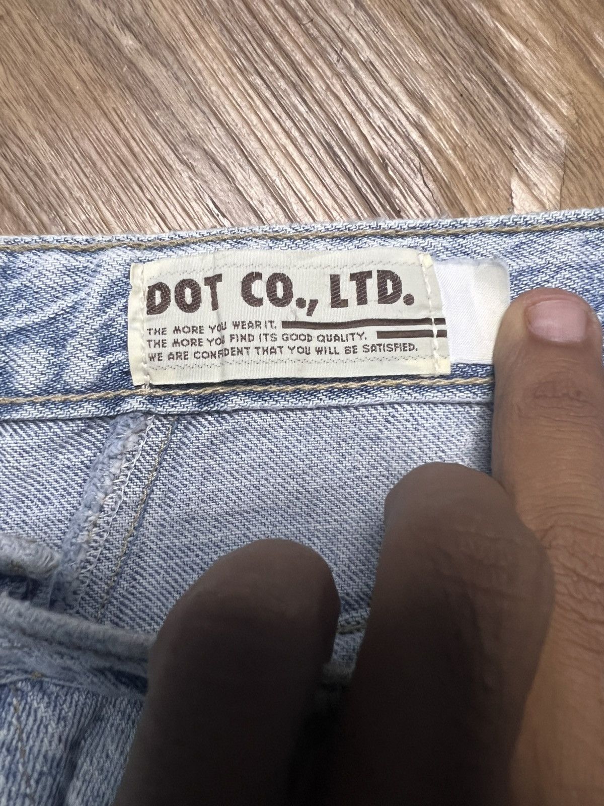 Le Grande Bleu (L.G.B.) DOT CO., LTD. Vintage Light Wash High-Waist Denim Jeans (41) Size US 29 - 9 Thumbnail