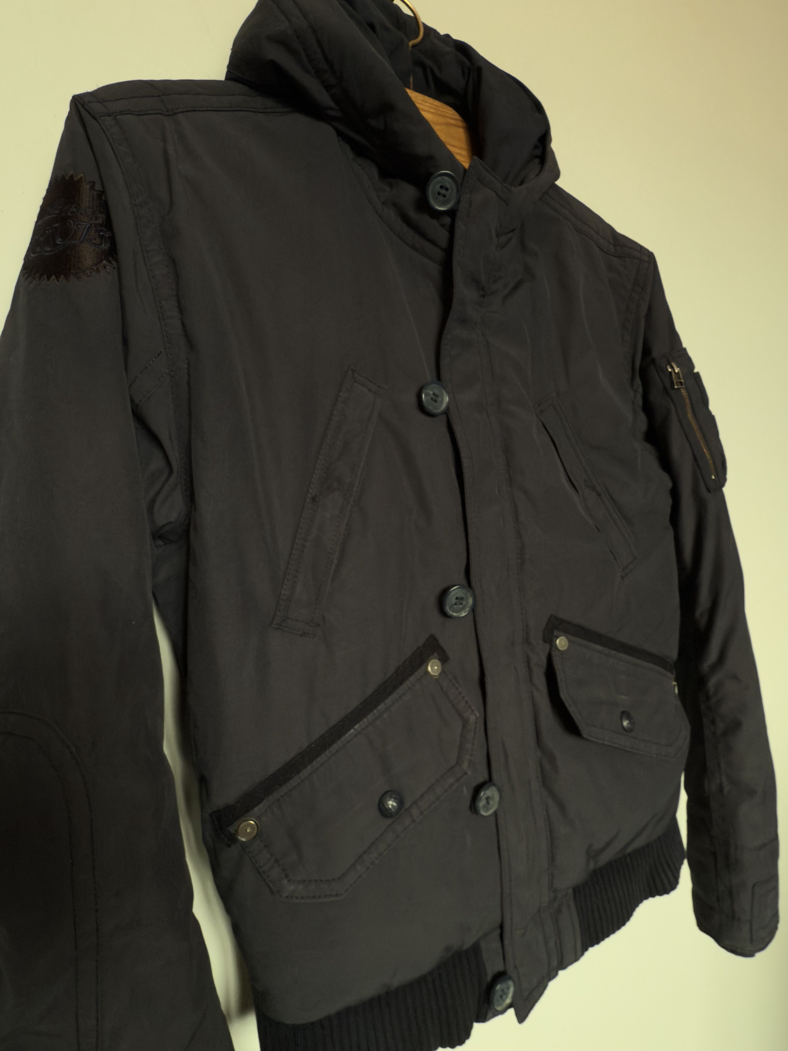 Levi's 🔥 hooded bomber puffer jacket Levis size L Size US L / EU 52-54 / 3 - 4 Thumbnail