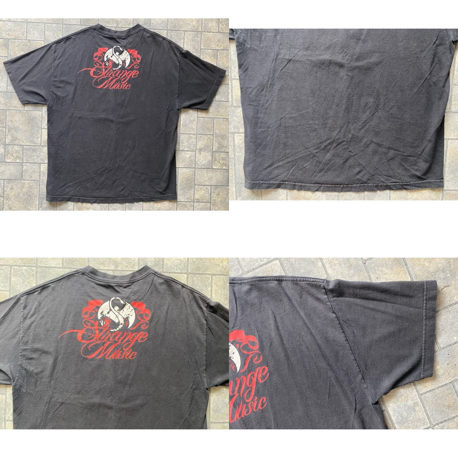 Vintage Kutt Calhoun The KC Chief Strange Music T Shirt Mens XL Alstyle Black Flaws Wear Finish Size US XL / EU 56 / 4 - 9 Thumbnail