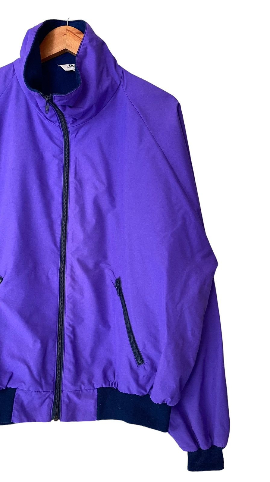 Augusta Sportswear × Vintage Vintage AGUSTA Light Zipper Jacket Size US XL / EU 56 / 4 - 2 Thumbnail