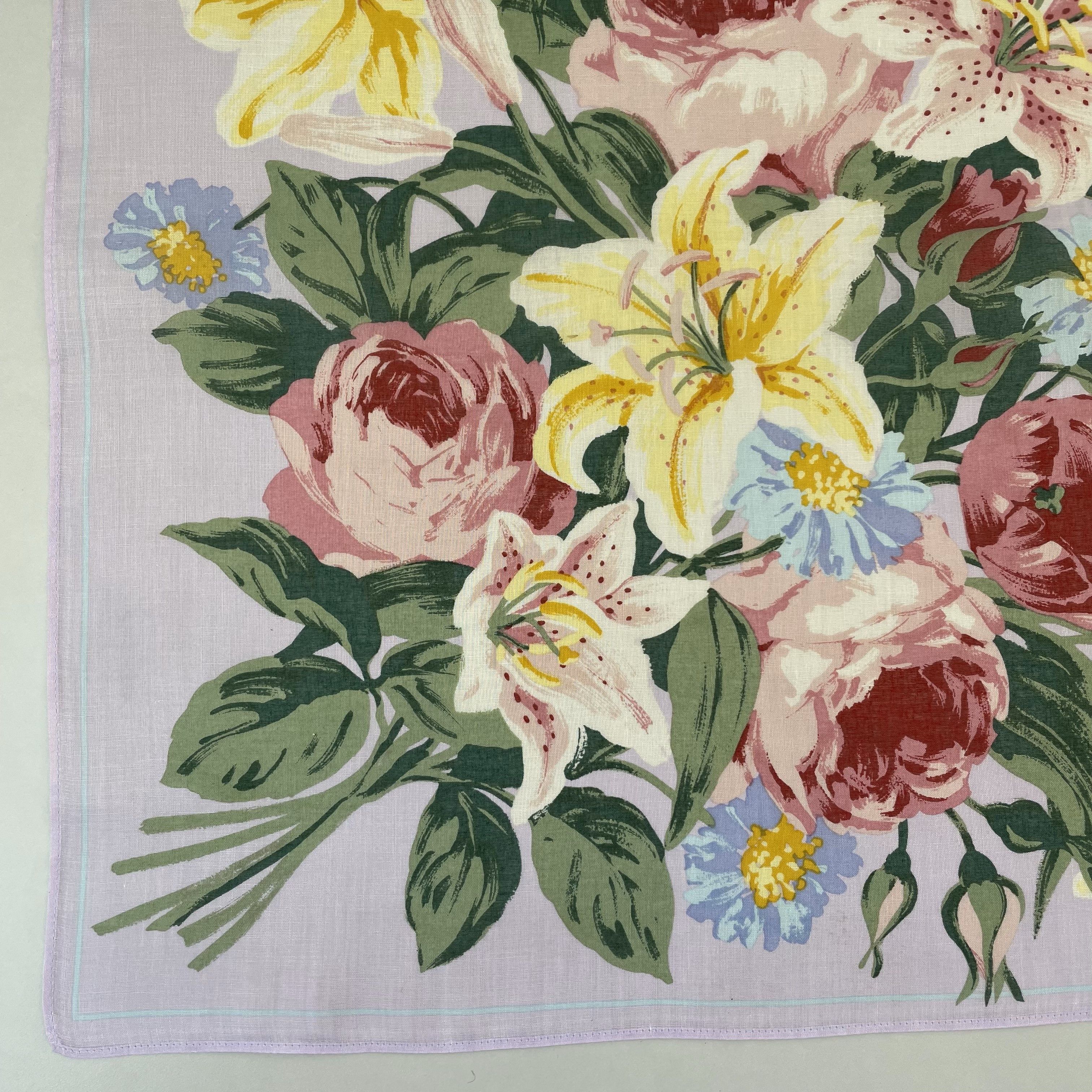 Japanese Brand Yukiko Hanai Handkerchief / Neckerchief / Bandana - 4244 Size ONE SIZE - 4 Thumbnail