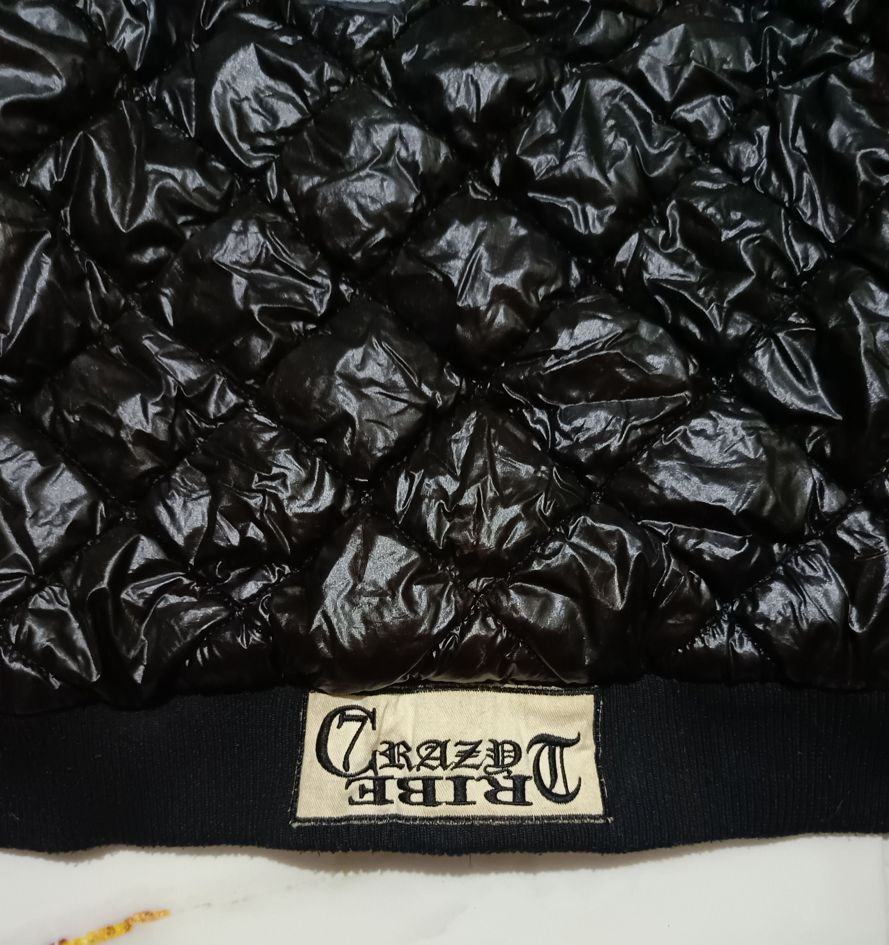 semanticdesign 2000's Crazy7Tribe - Down Ultar Waxed Puffer Jacket Size US M / EU 48-50 / 2 - 9 Thumbnail