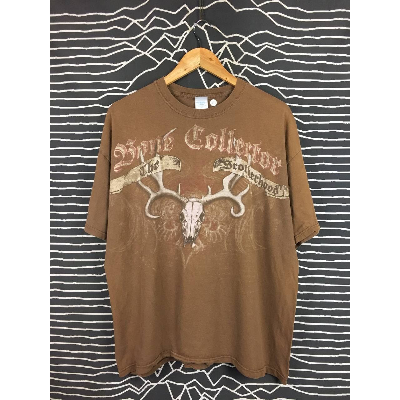 Band Tees × Vintage Vtg Y2K Bone Collector Band The Brotherhood Tee Size US XL / EU 56 / 4 - 1 Thumbnail
