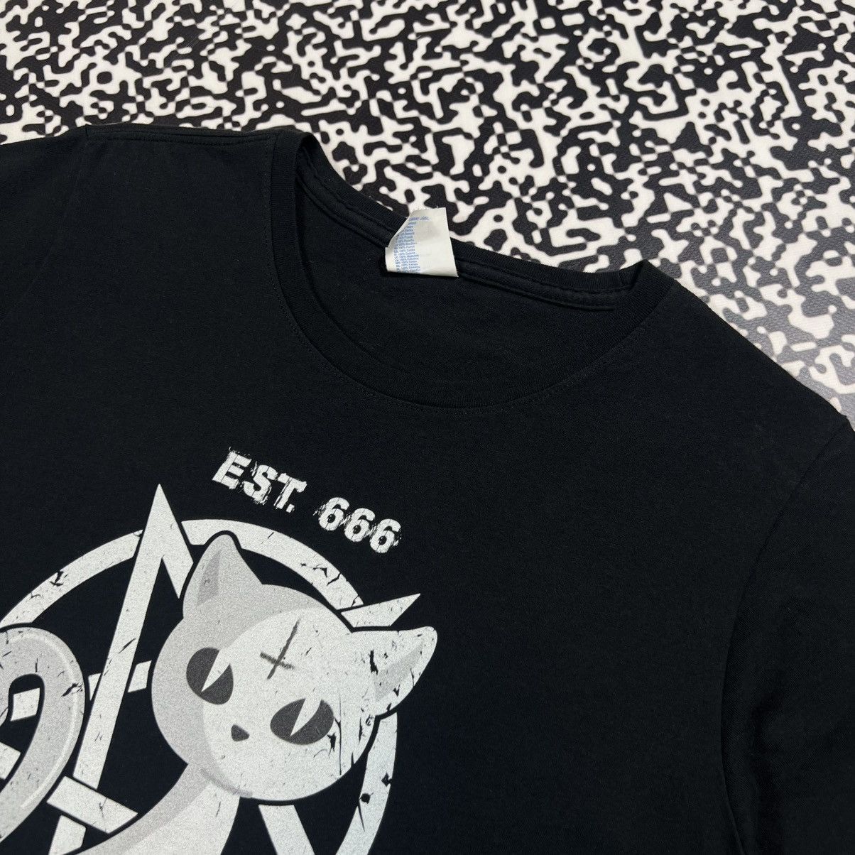 Japanese Brand Vintage Y2K Satan Loves Me Gothic Band Style T-shirt Devil Size M / US 6-8 / IT 42-44 - 9 Thumbnail