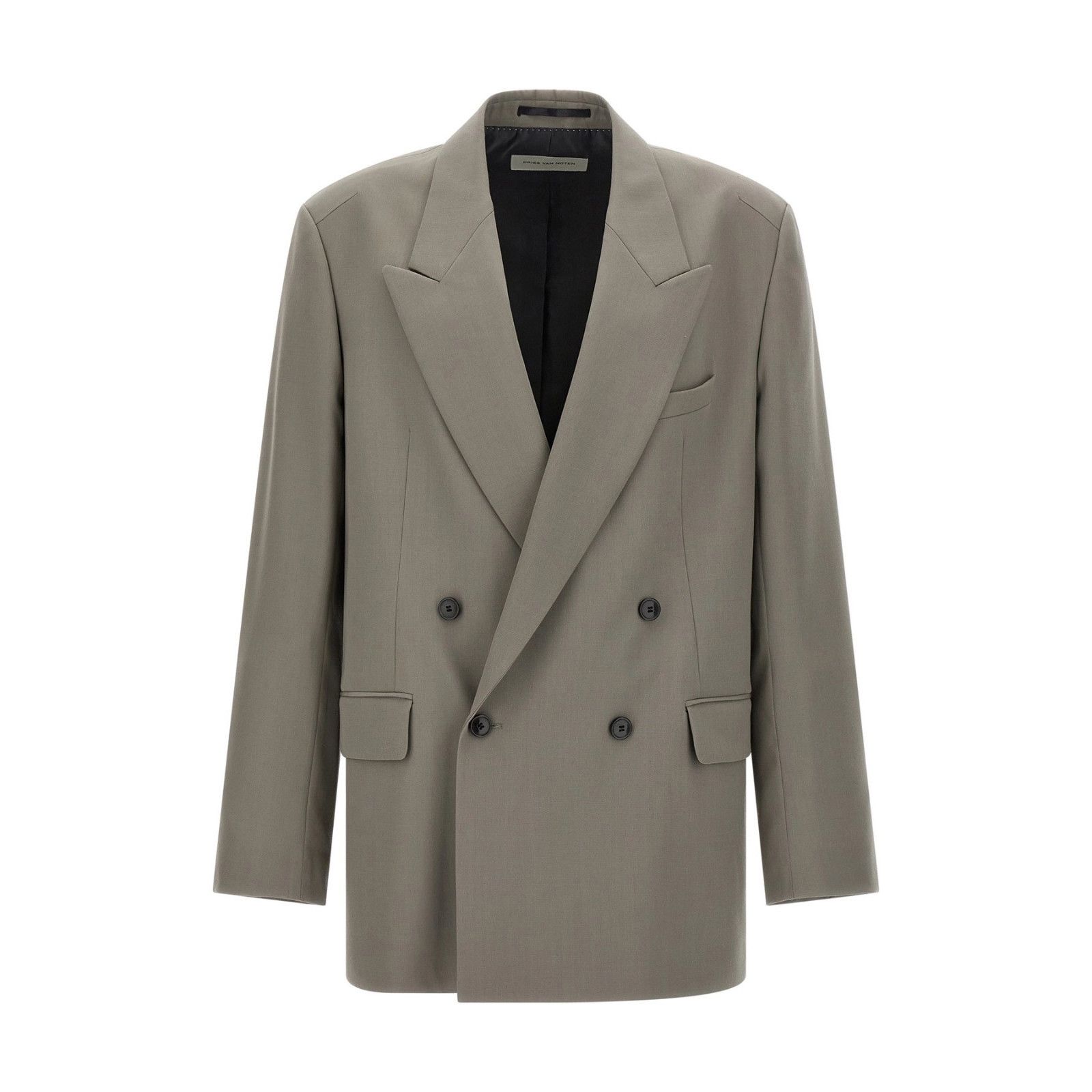 Dries Van Noten DRIES VAN NOTEN Bishop Gray Wool Blazer New & Authentic (Men Size US M / EU 48-50 / 2 - 1 Thumbnail