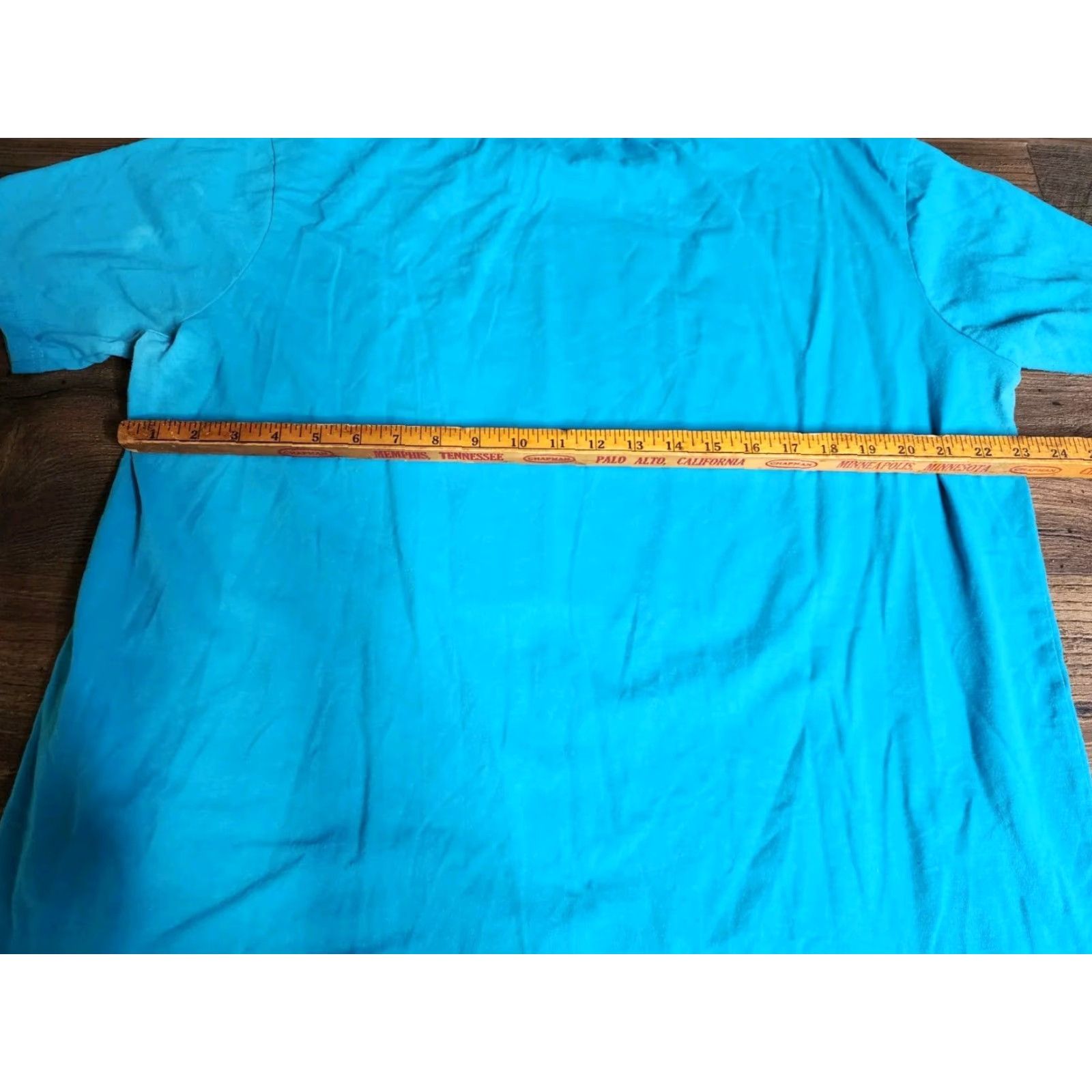 Vintage MENS 2XL McDonalds T-Shirt Crew Neck Short Sleeve Graphic Print Distressed 2020s Blue Cotton Polyester Cotton Blend Regular Size US XXL / EU 58 / 5 - 6 Thumbnail