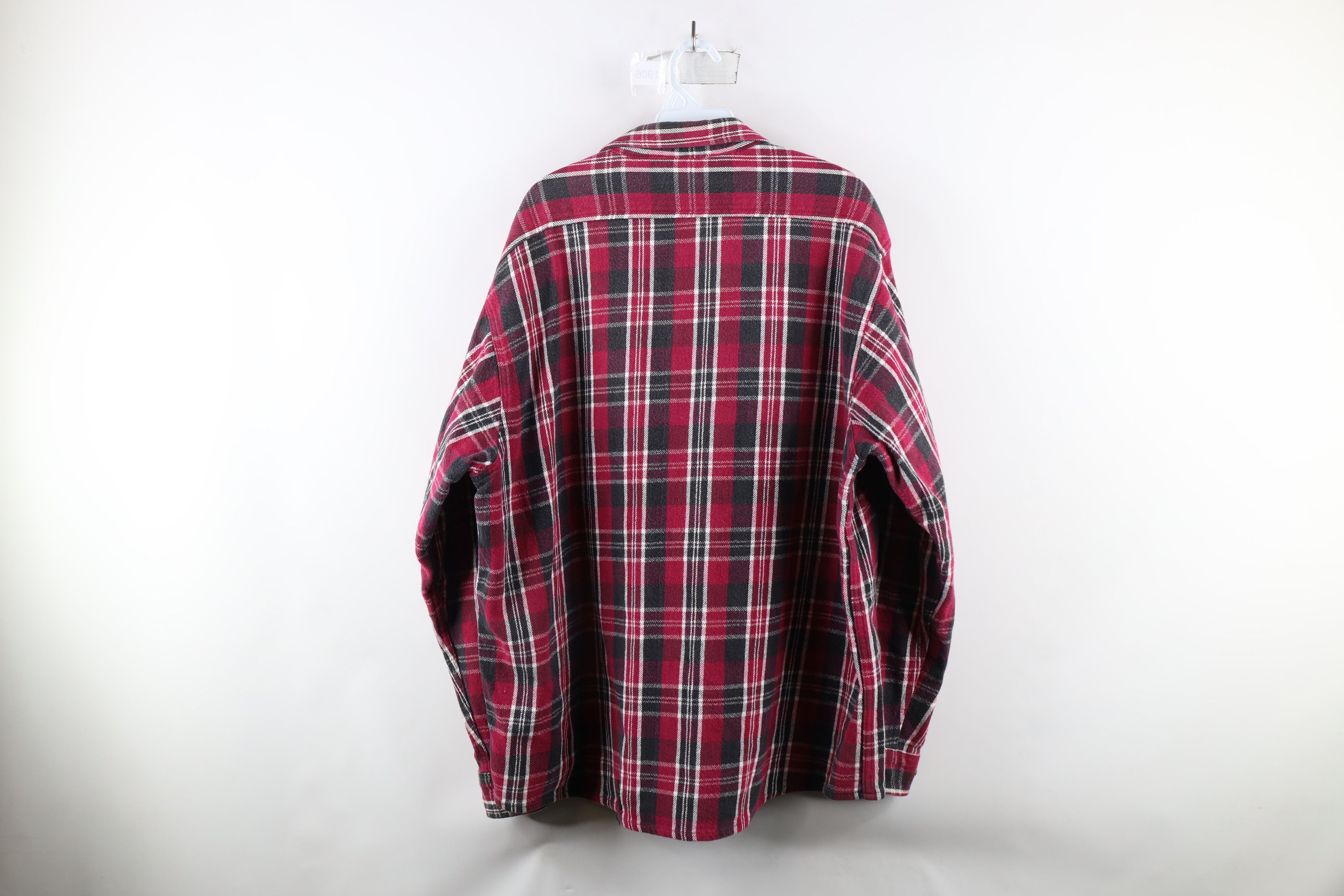 Vintage Vintage 90s Streetwear Heavyweight Collared Button Shirt Size US XXL / EU 58 / 5 - 7 Thumbnail