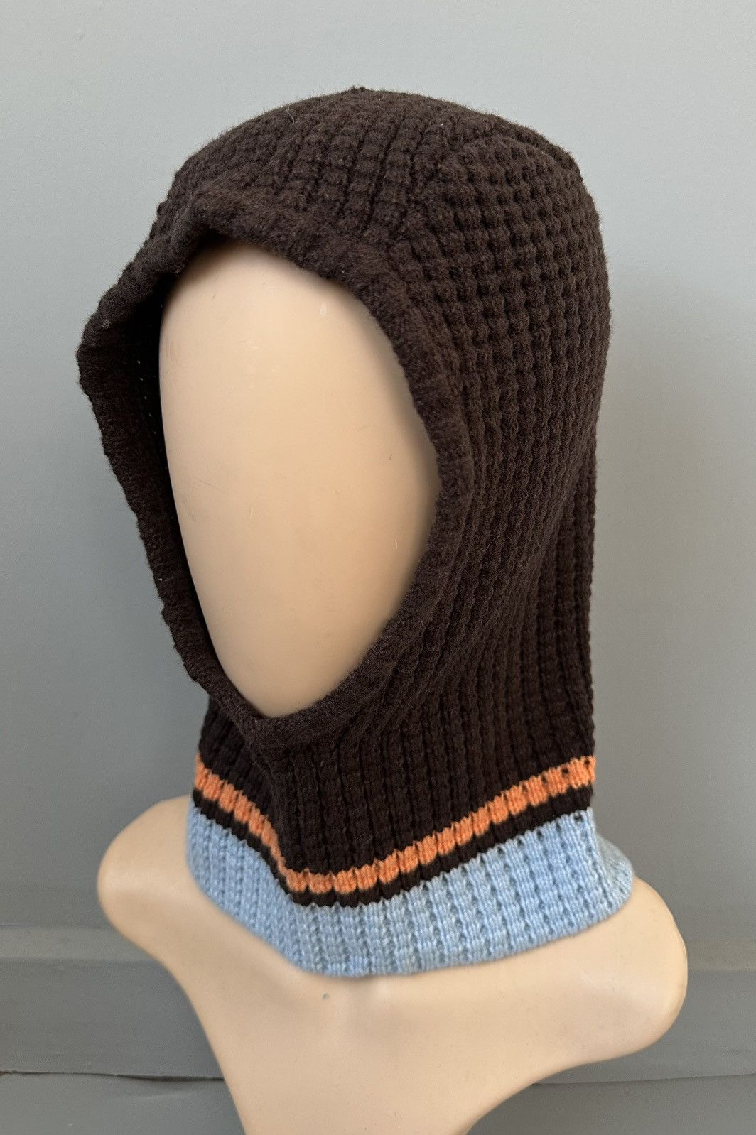 Marni × Uniqlo Marni Popcorn Knitted Balaclava Neck Warmer Size ONE SIZE - 1 Thumbnail