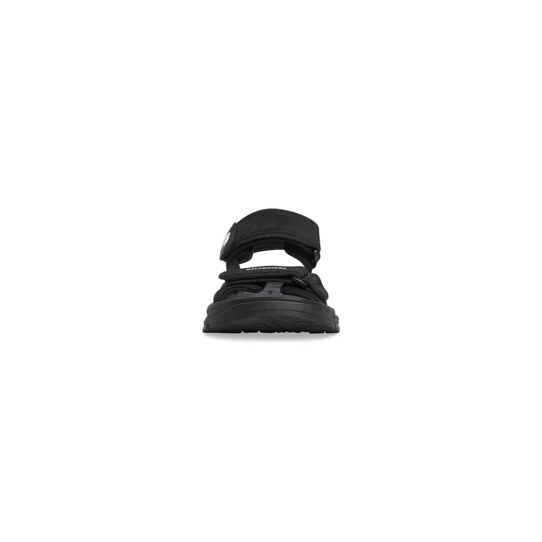 Balenciaga o1mt1gz0325 Tourist Sandals in Black Size US 8 / IT 38 - 3 Thumbnail