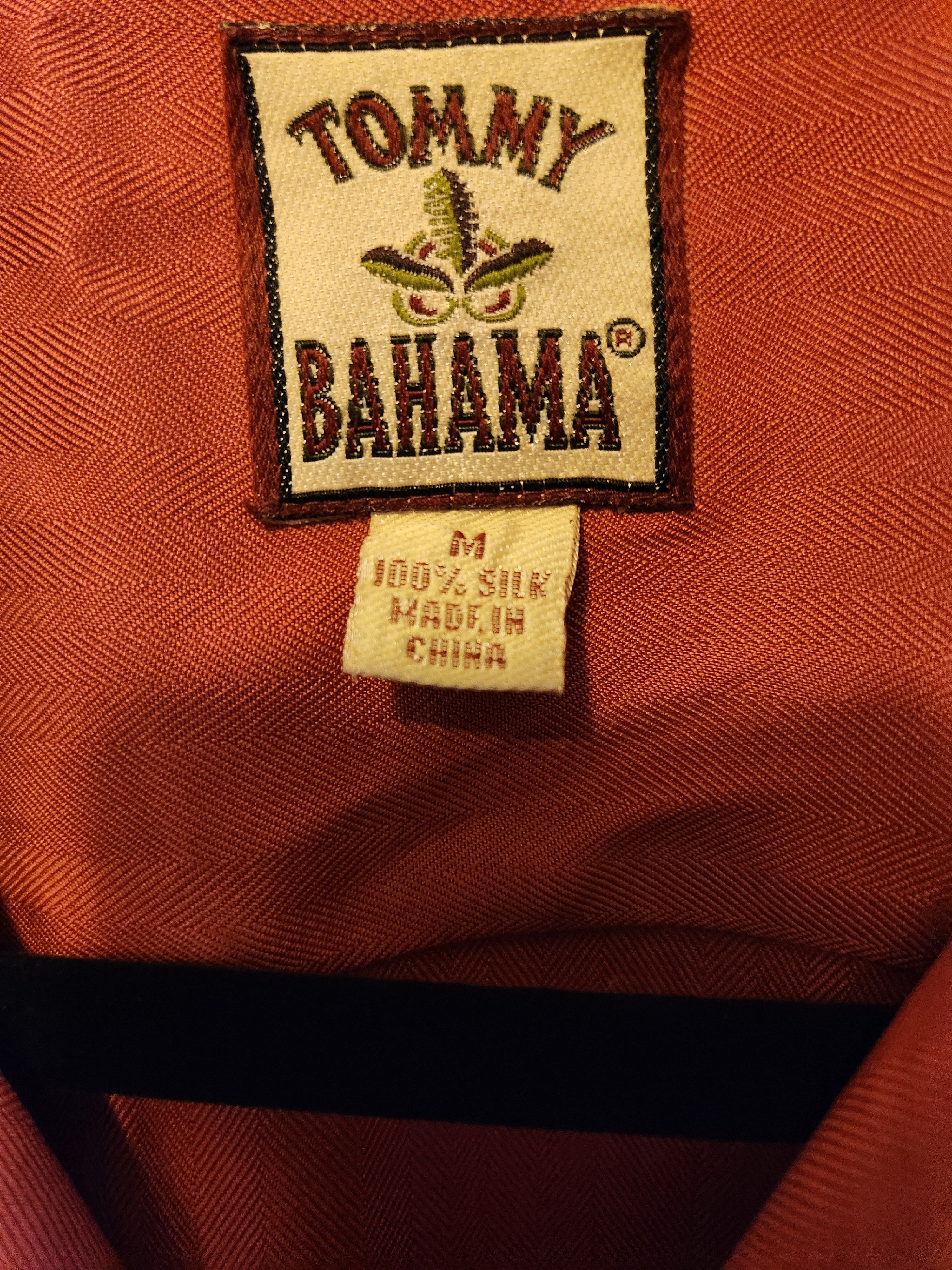 Tommy Bahama NWOT Fuego Floral Silk Camp Shirt Size US M / EU 48-50 / 2 - 3 Thumbnail