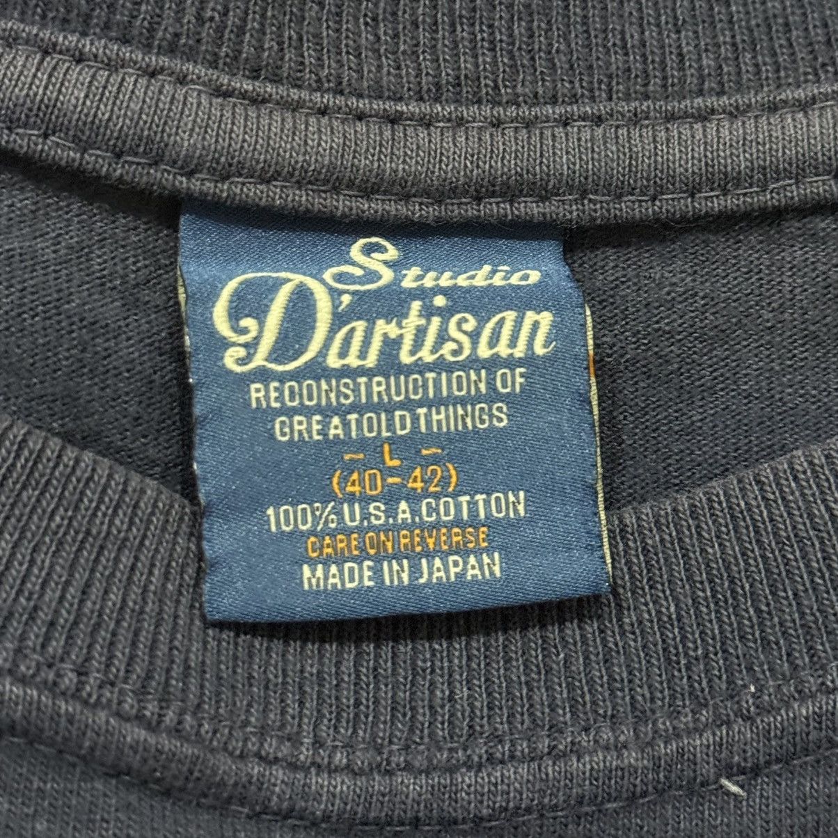Japanese Brand Studio D'artisan Pocket Tee Size US L / EU 52-54 / 3 - 7 Thumbnail