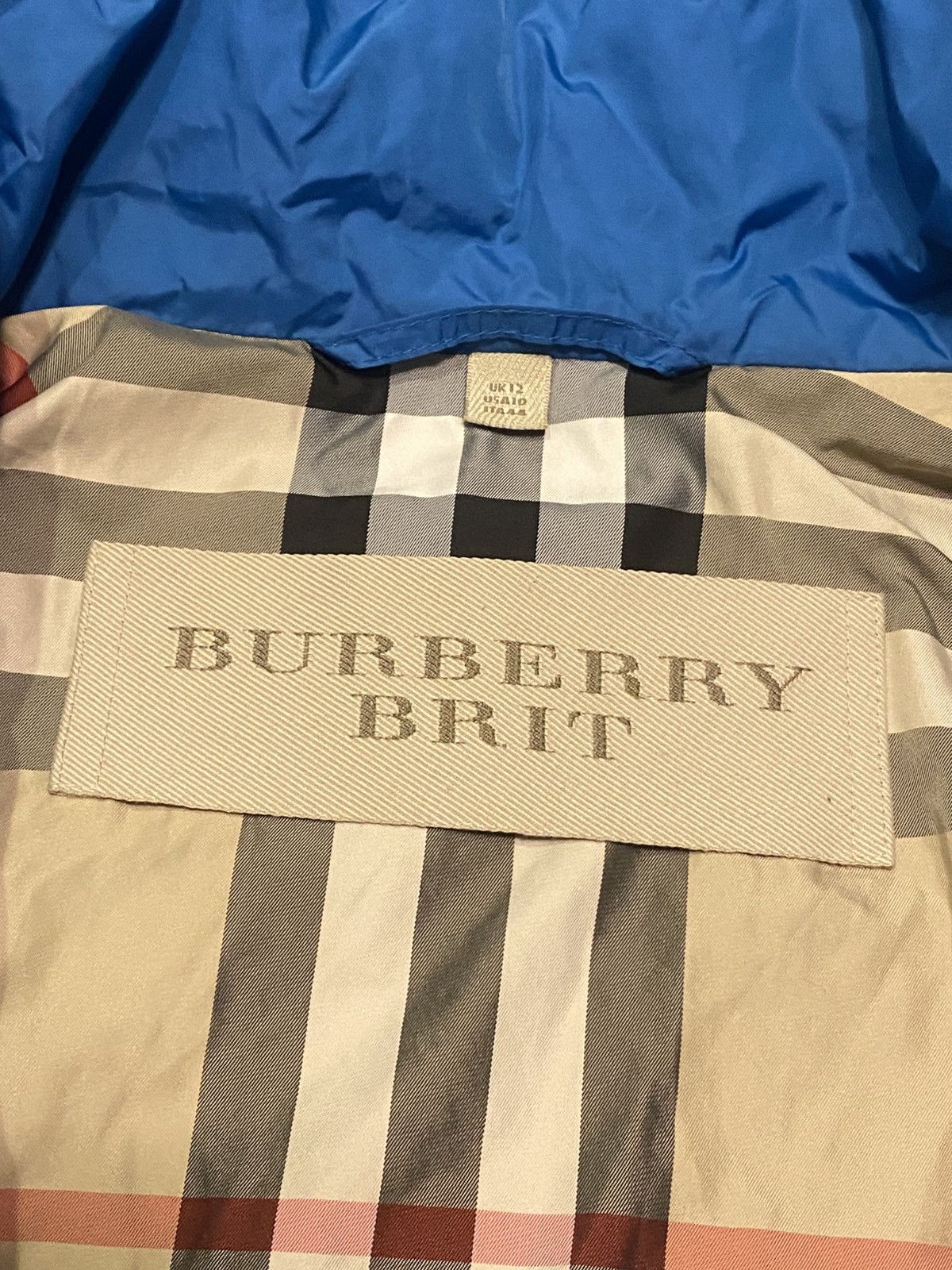 Burberry Burberry Brit Blue Jacket Size M / US 6-8 / IT 42-44 - 6 Thumbnail