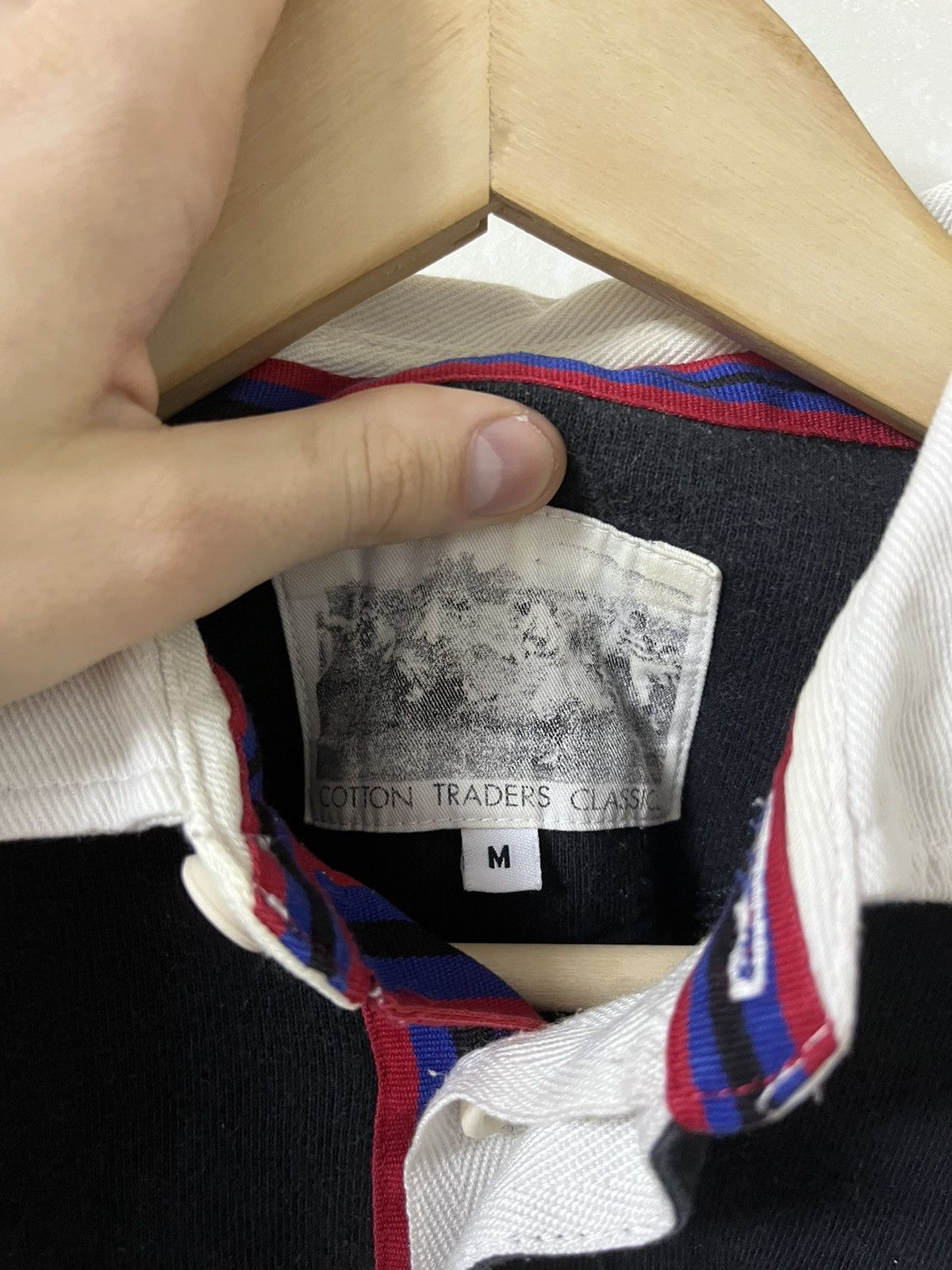 Cotton Traders Cotton Traders All Blacks Vintage Longsleeve Rugby Jersey Size US M / EU 48-50 / 2 - 4 Thumbnail