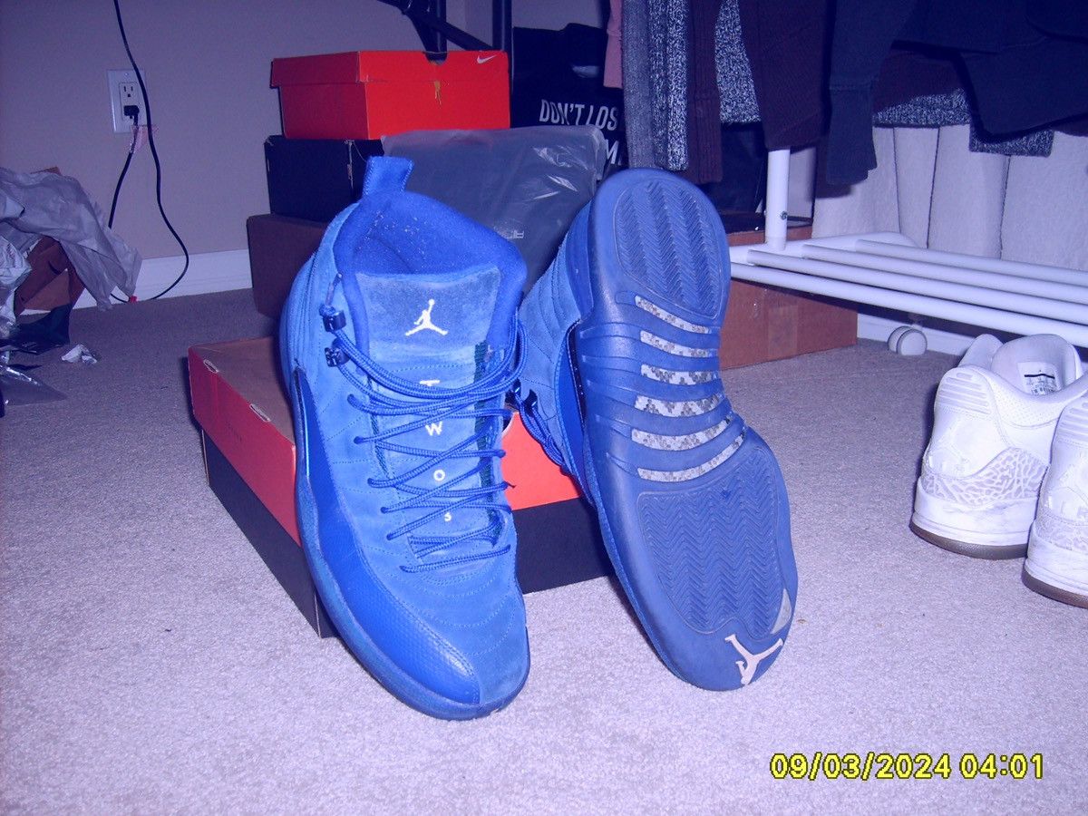 Jordan Brand Air Jordan 12s ‘deep royal’ Size US 10 / EU 43 - 5 Thumbnail