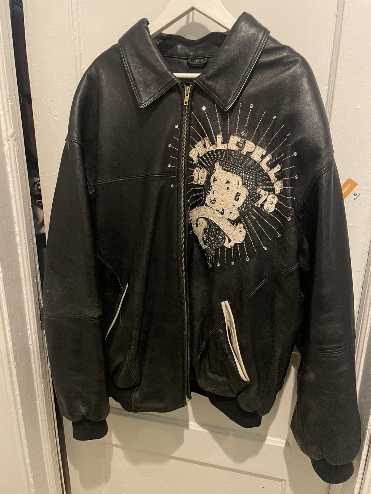 Pelle Pelle Vintage Pelle Pelle Studded leather jacket Size US XXL / EU 58 / 5 - 1 Thumbnail