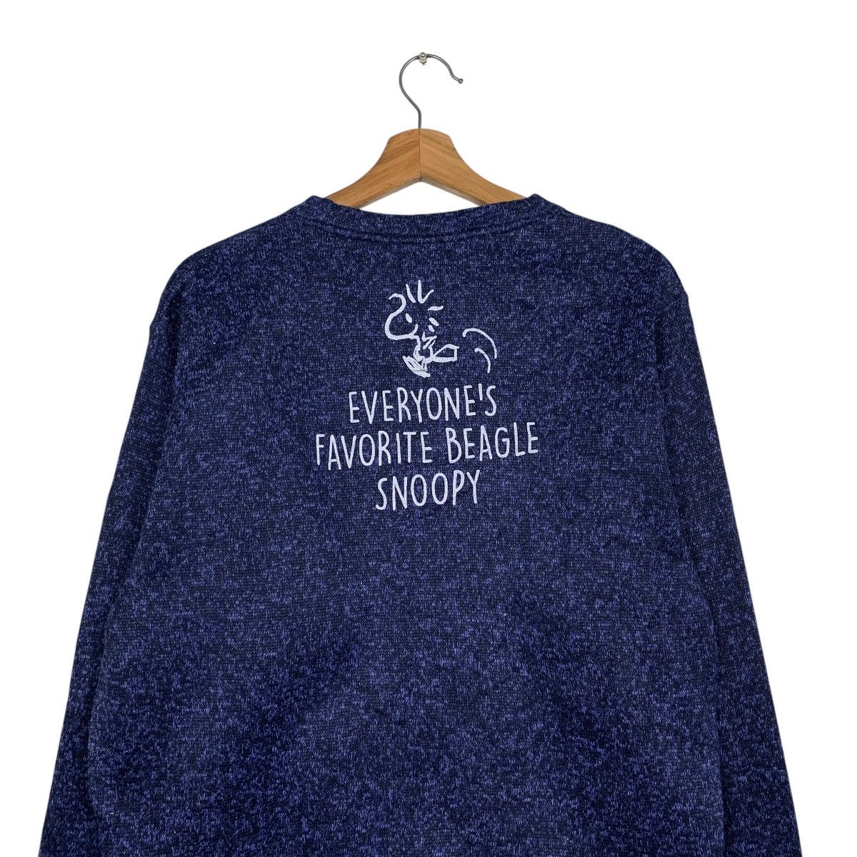 Peanuts Peanuts Snoopy Blue Crewneck Sweatshirt Size US L / EU 52-54 / 3 - 8 Thumbnail